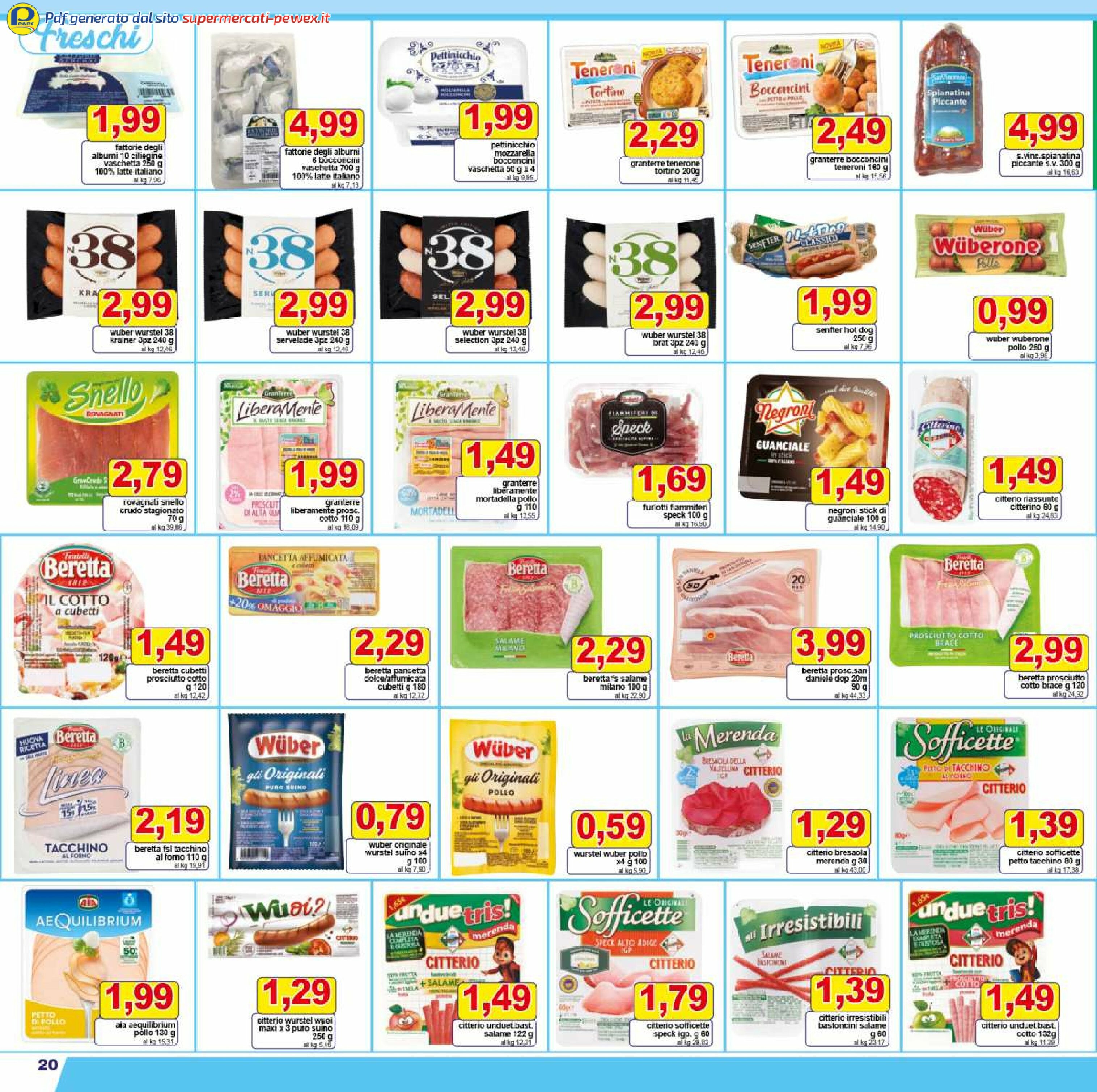 pewex - Volantino Pewex - Via Rubicone, 36 valido dal 18/08 al 26/08 - page: 20