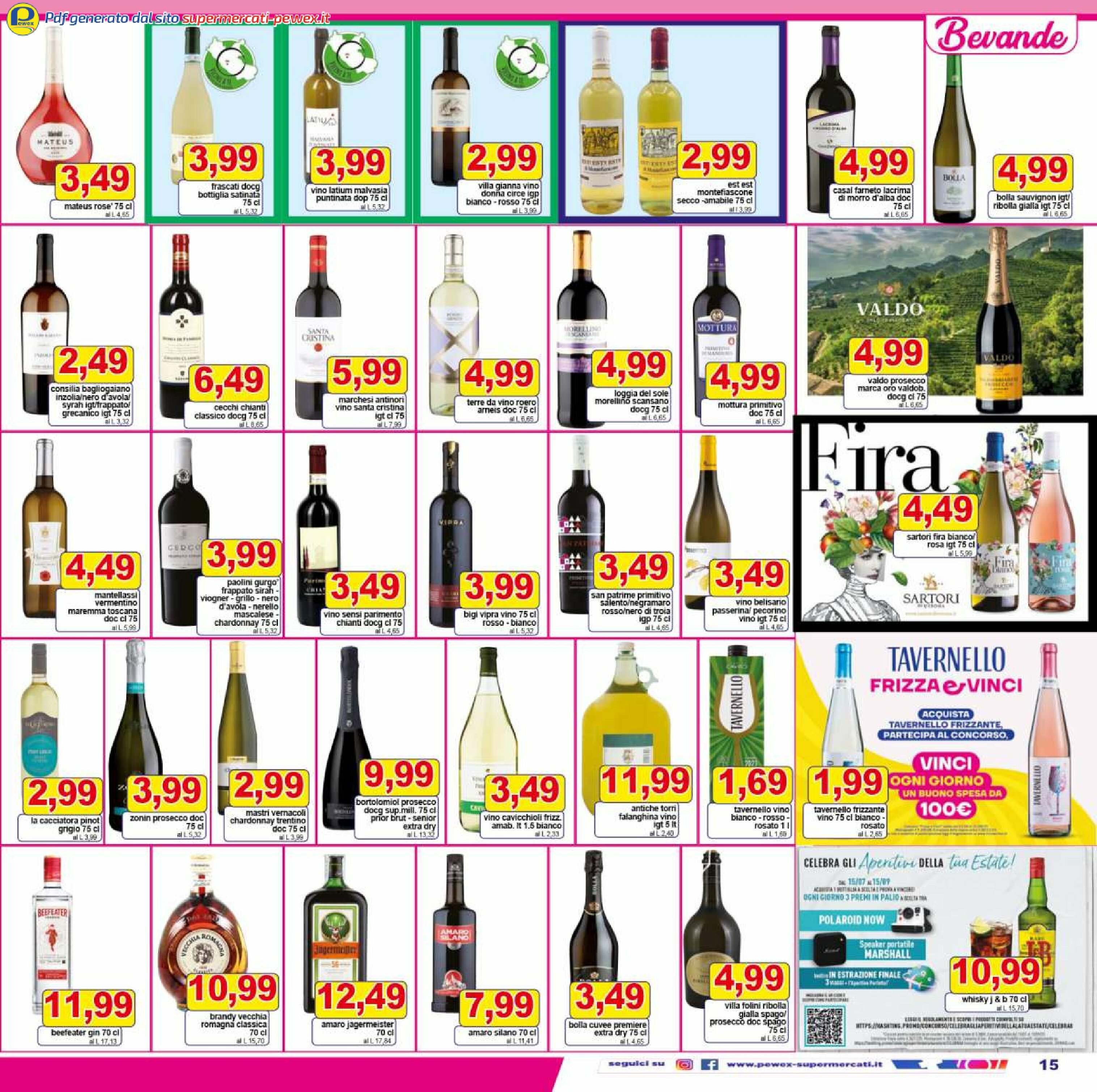 pewex - Volantino Pewex - Via Rubicone, 36 valido dal 18/08 al 26/08 - page: 15