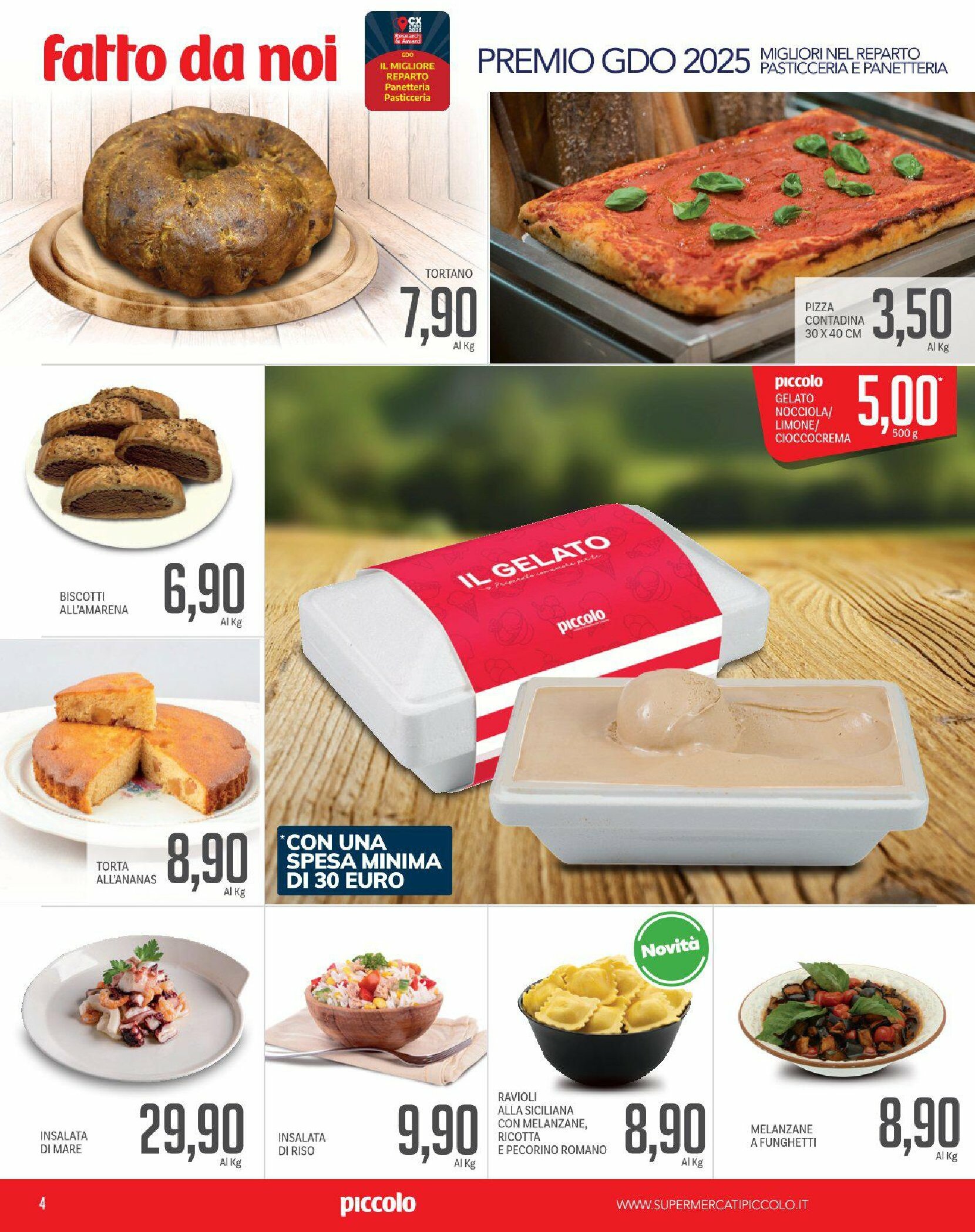 piccolo - Volantino Piccolo valido dal 14/08 al 31/08 - page: 4