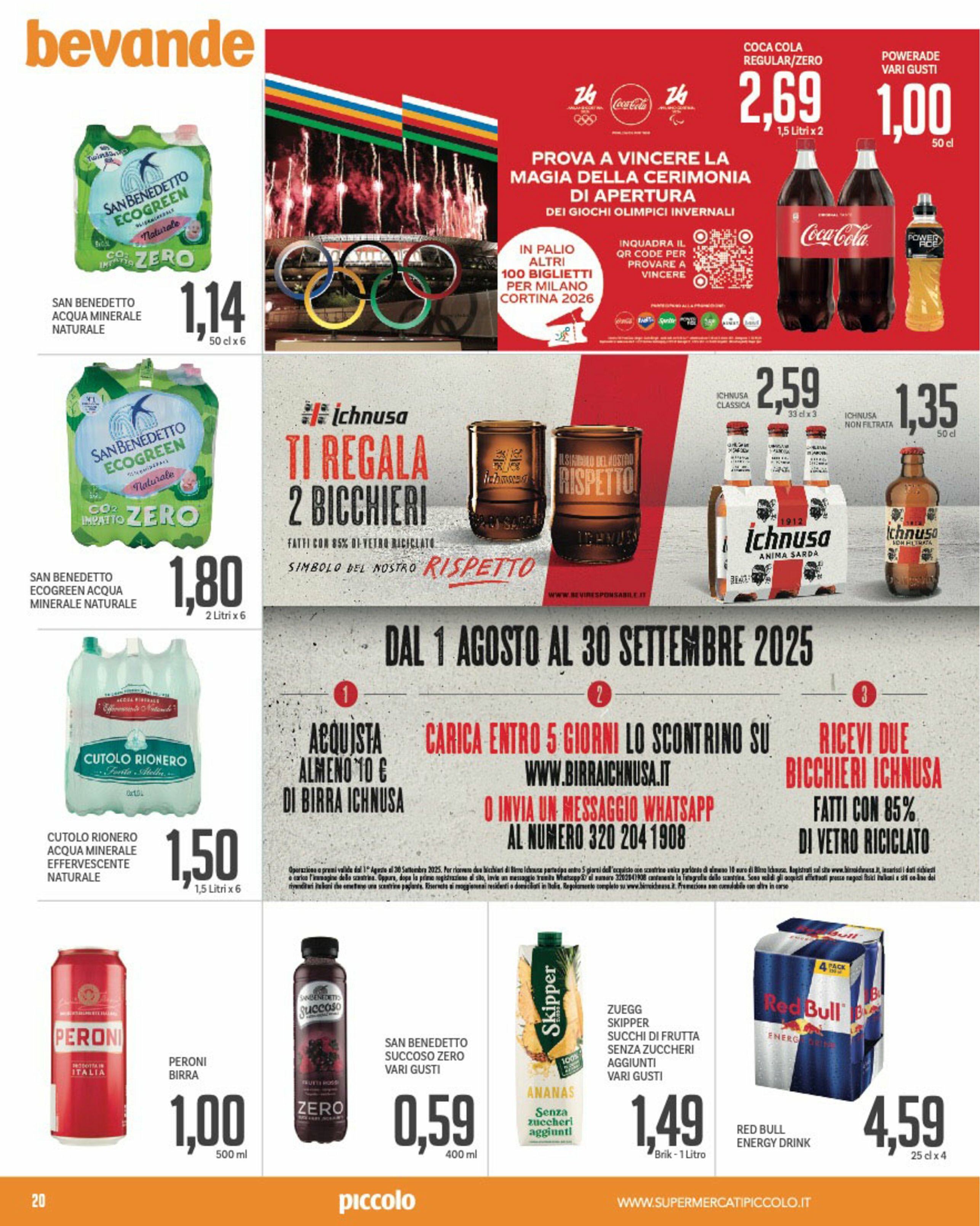 piccolo - Volantino Piccolo valido dal 01/09 al 14/09 - page: 20