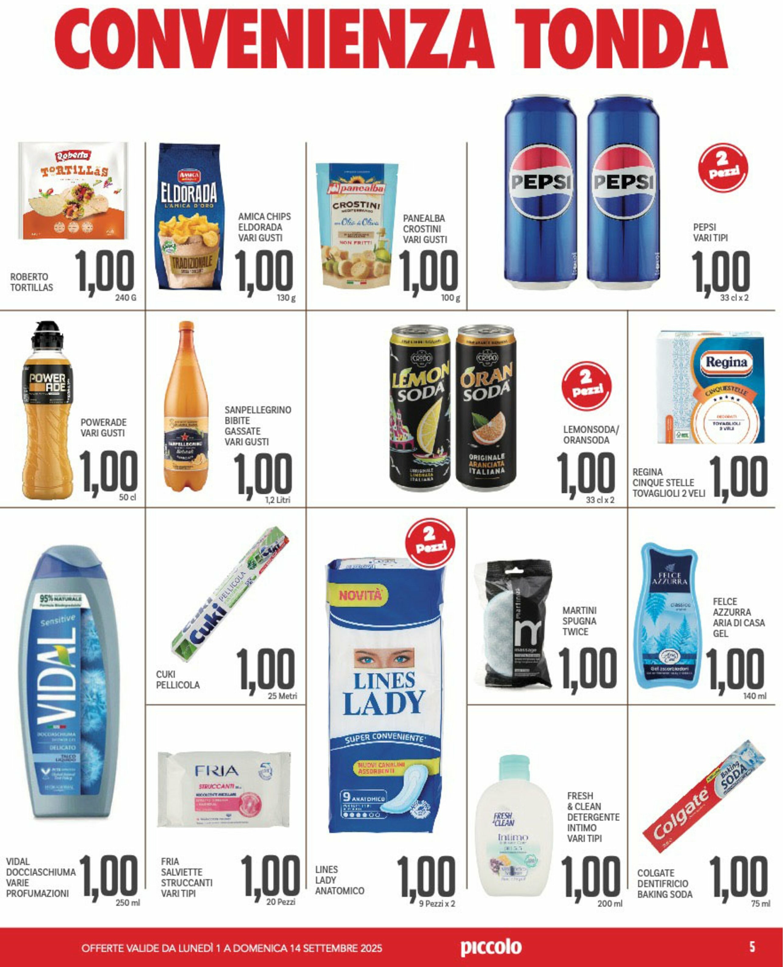 piccolo - Volantino Piccolo valido dal 01/09 al 14/09 - page: 5