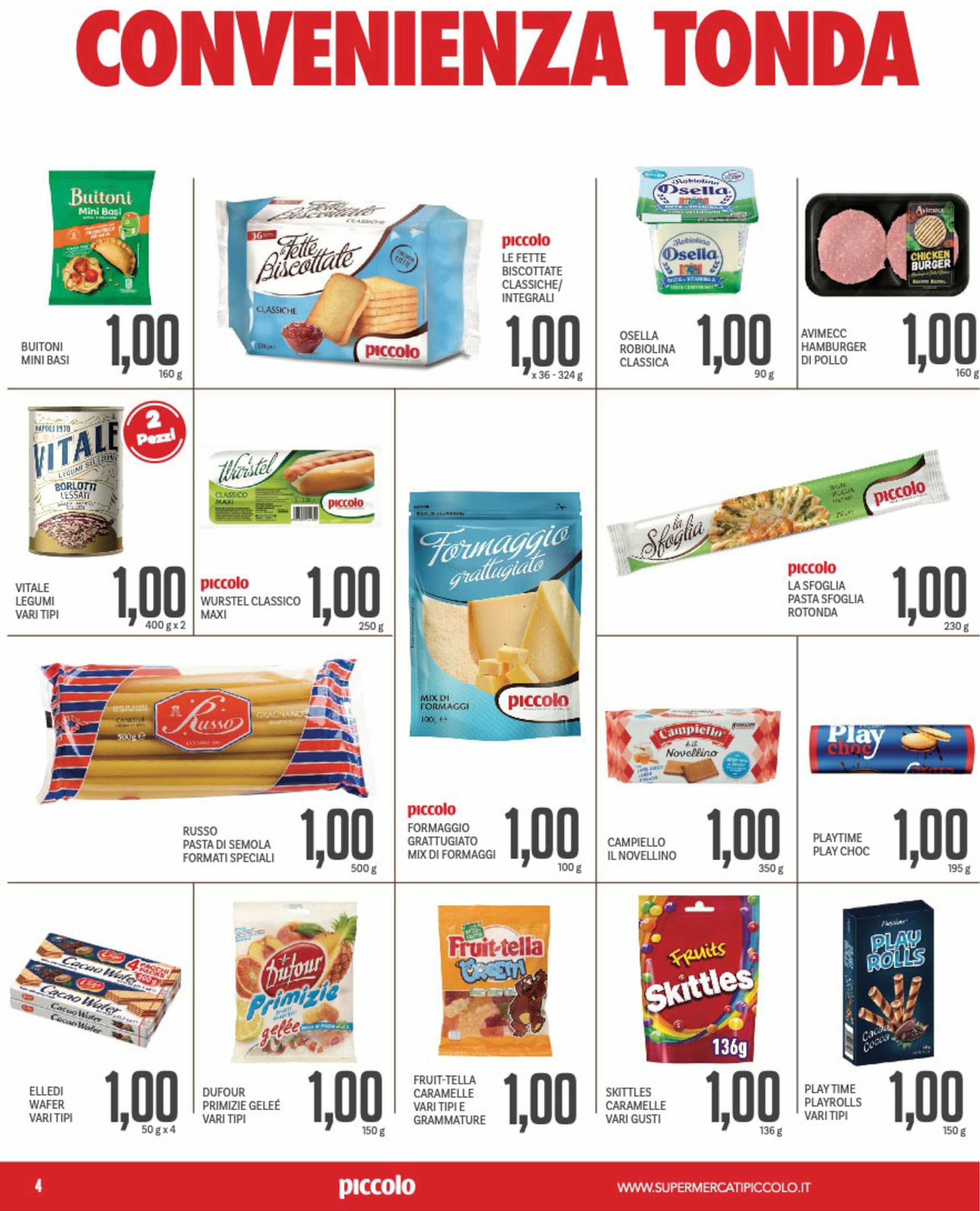 piccolo - Volantino Piccolo valido dal 01/09 al 14/09 - page: 4