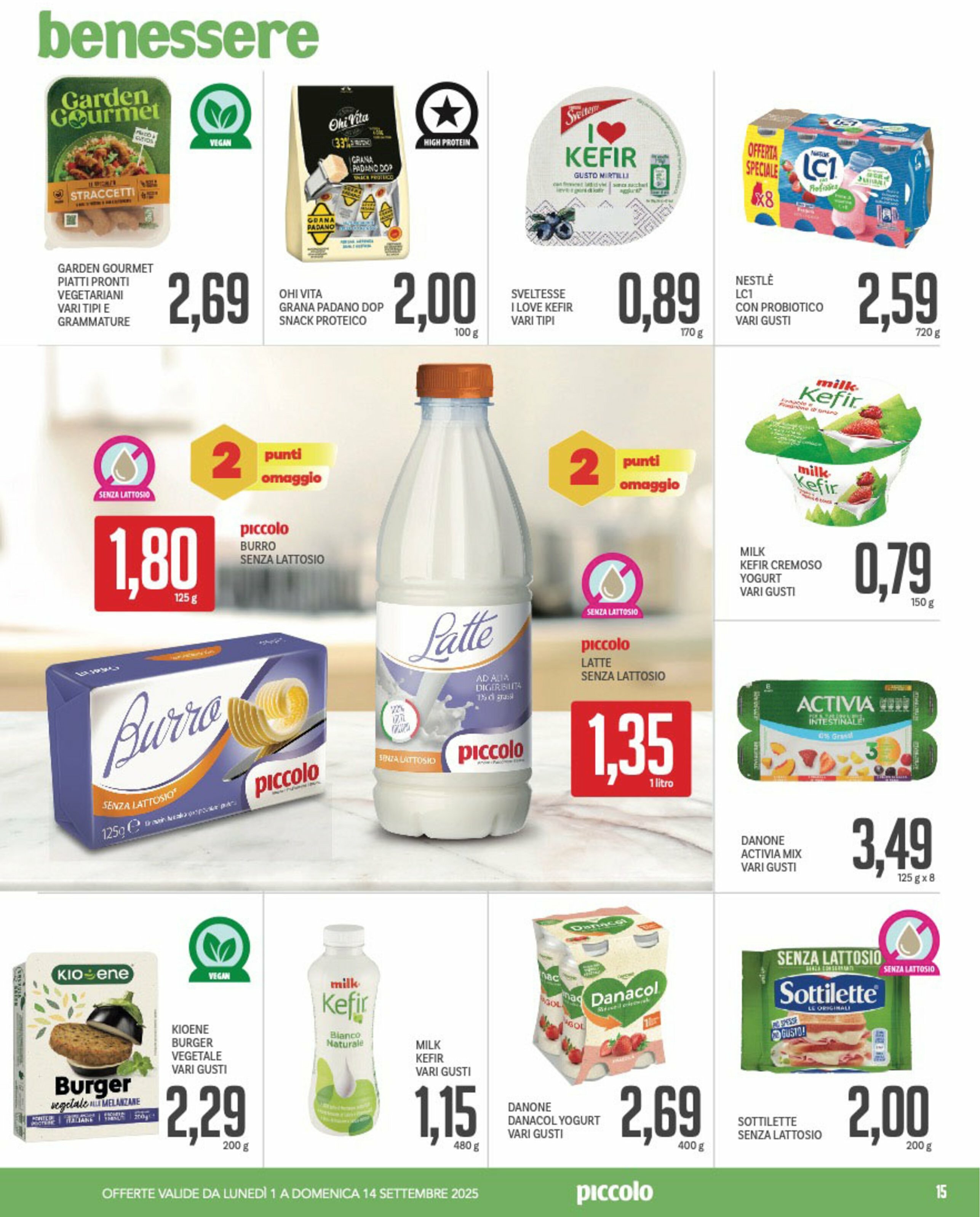 piccolo - Volantino Piccolo valido dal 01/09 al 14/09 - page: 15