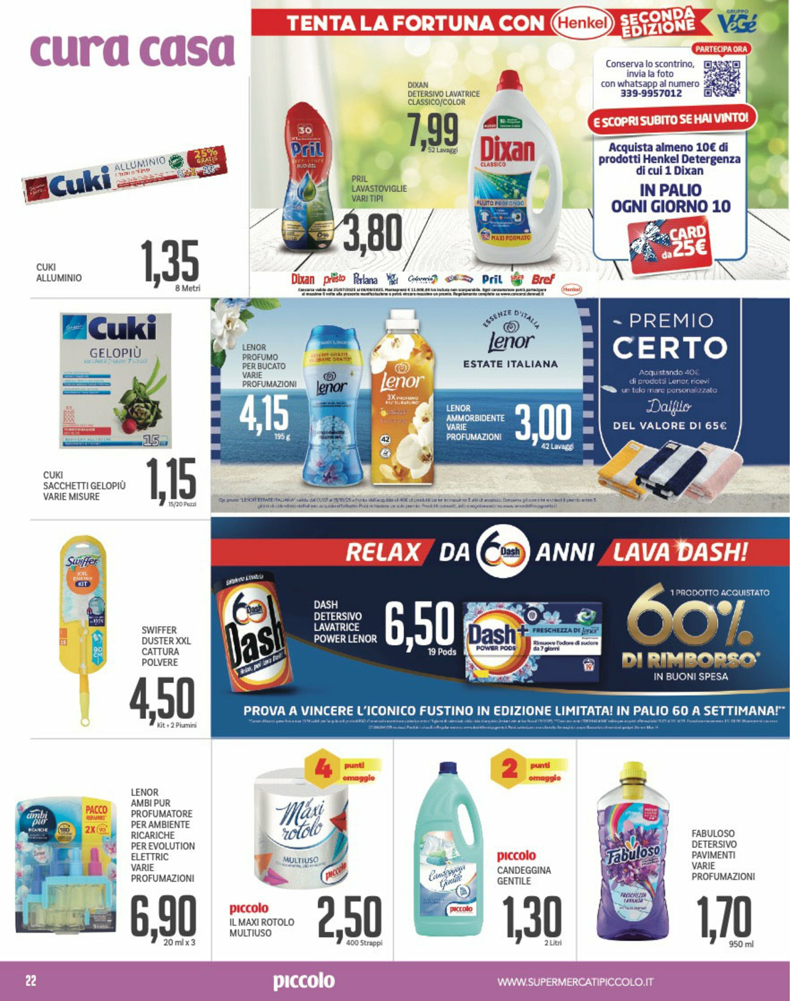 piccolo - Volantino Piccolo valido dal 01/09 al 14/09 - page: 22
