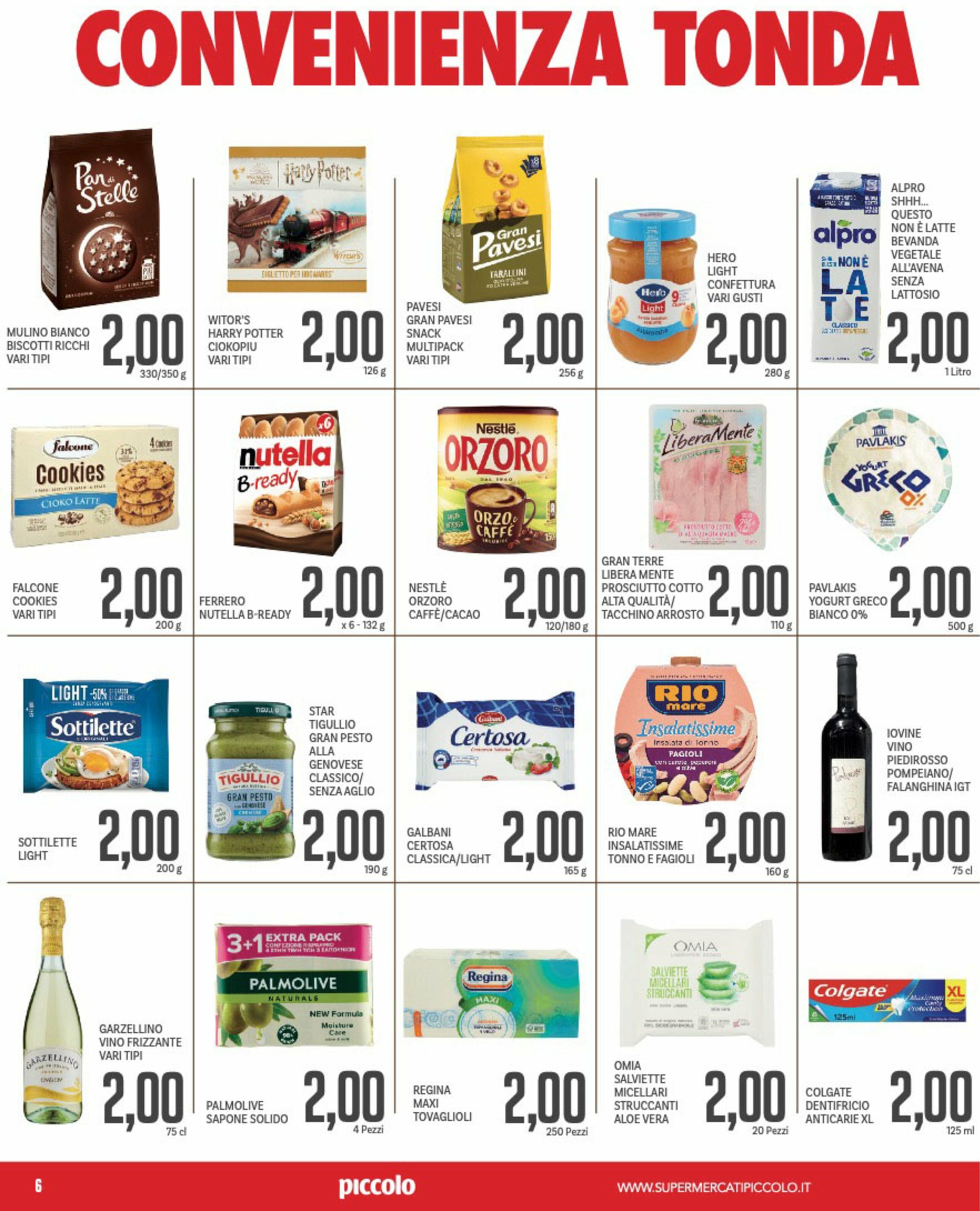 piccolo - Volantino Piccolo valido dal 01/09 al 14/09 - page: 6