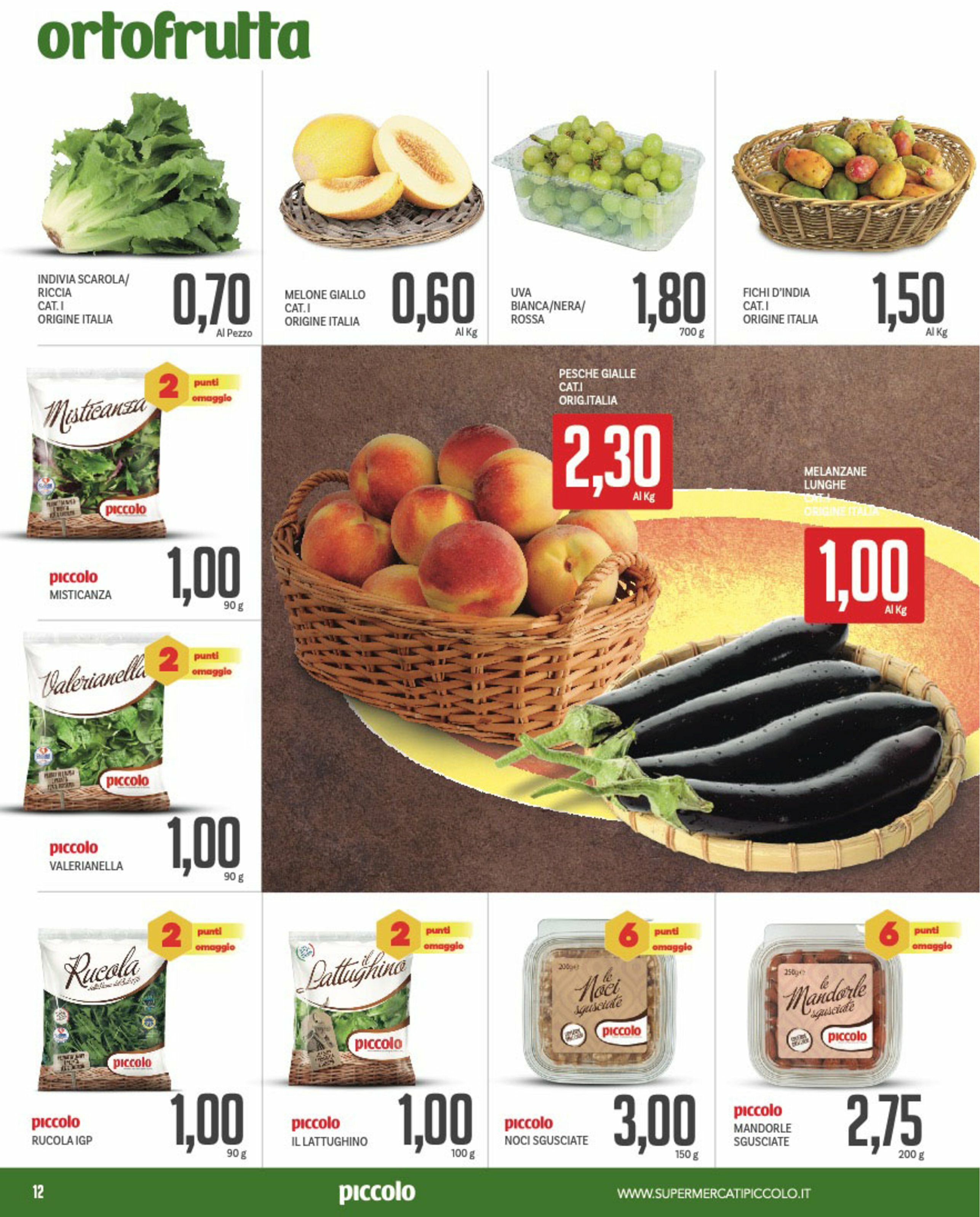 piccolo - Volantino Piccolo valido dal 01/09 al 14/09 - page: 12