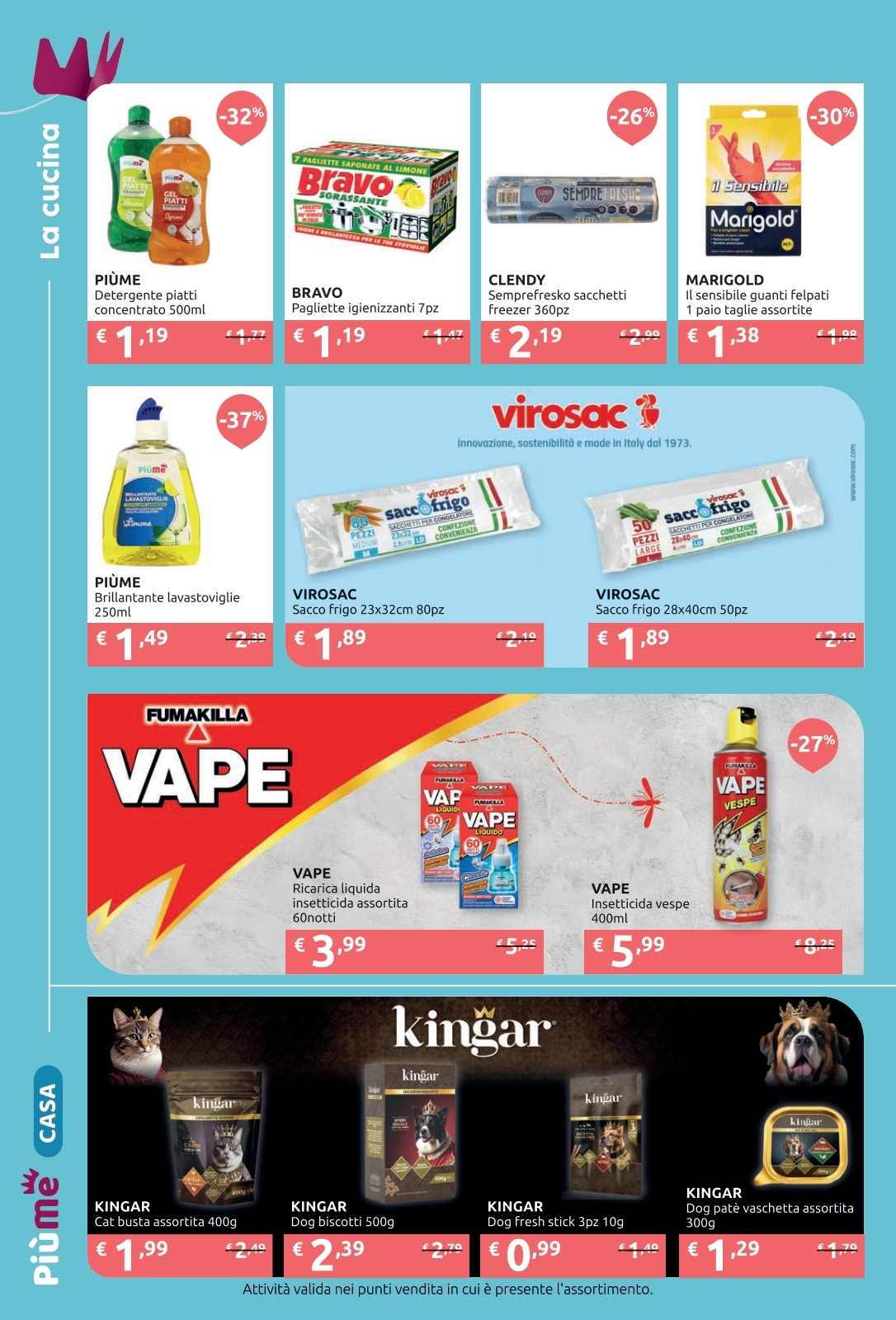 piume - Volantino Piùme valido dal 25/08 al 14/09 - page: 7