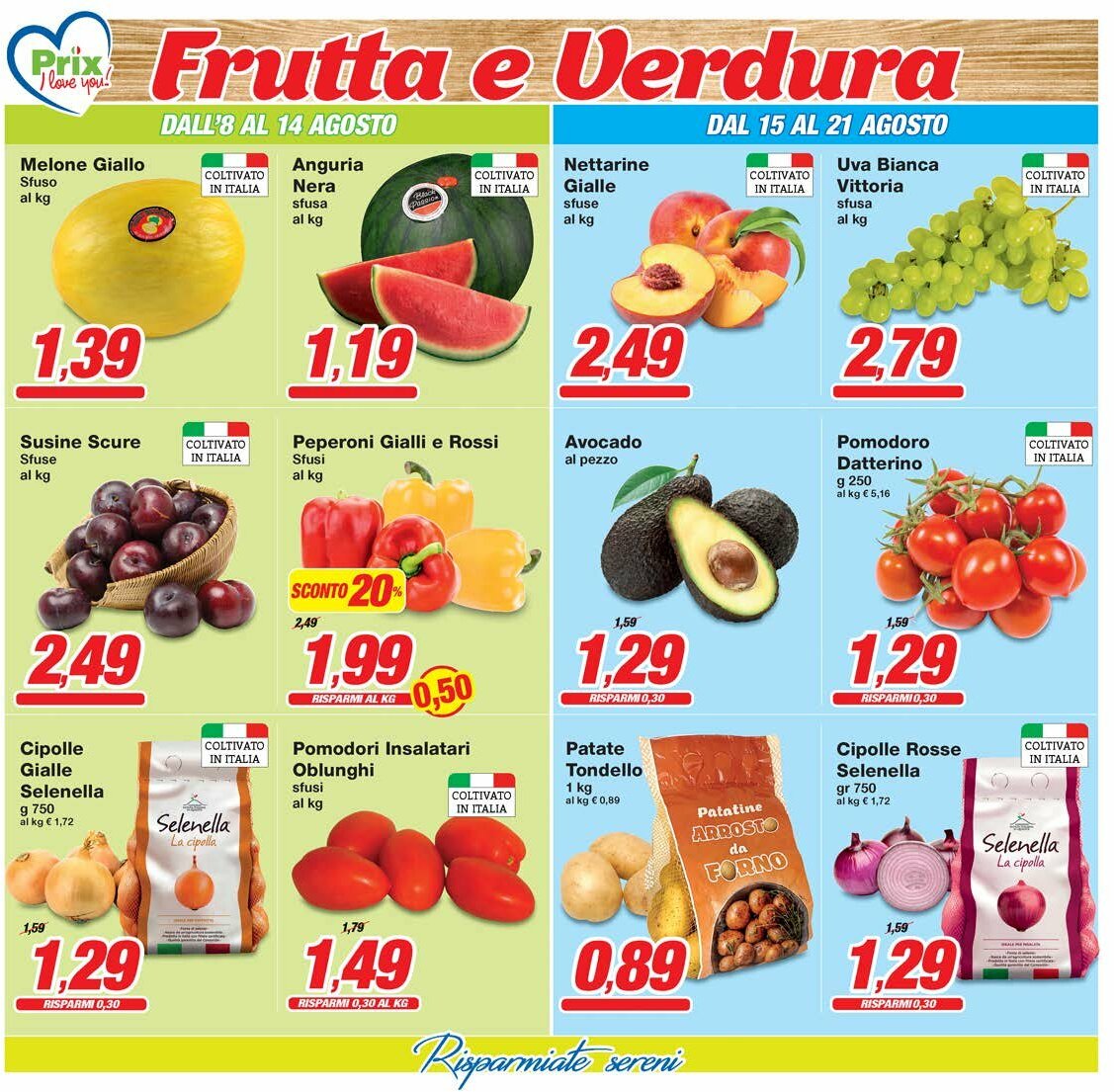 prix - Volantino Prix valido dal 08/08 al 21/08 - page: 2