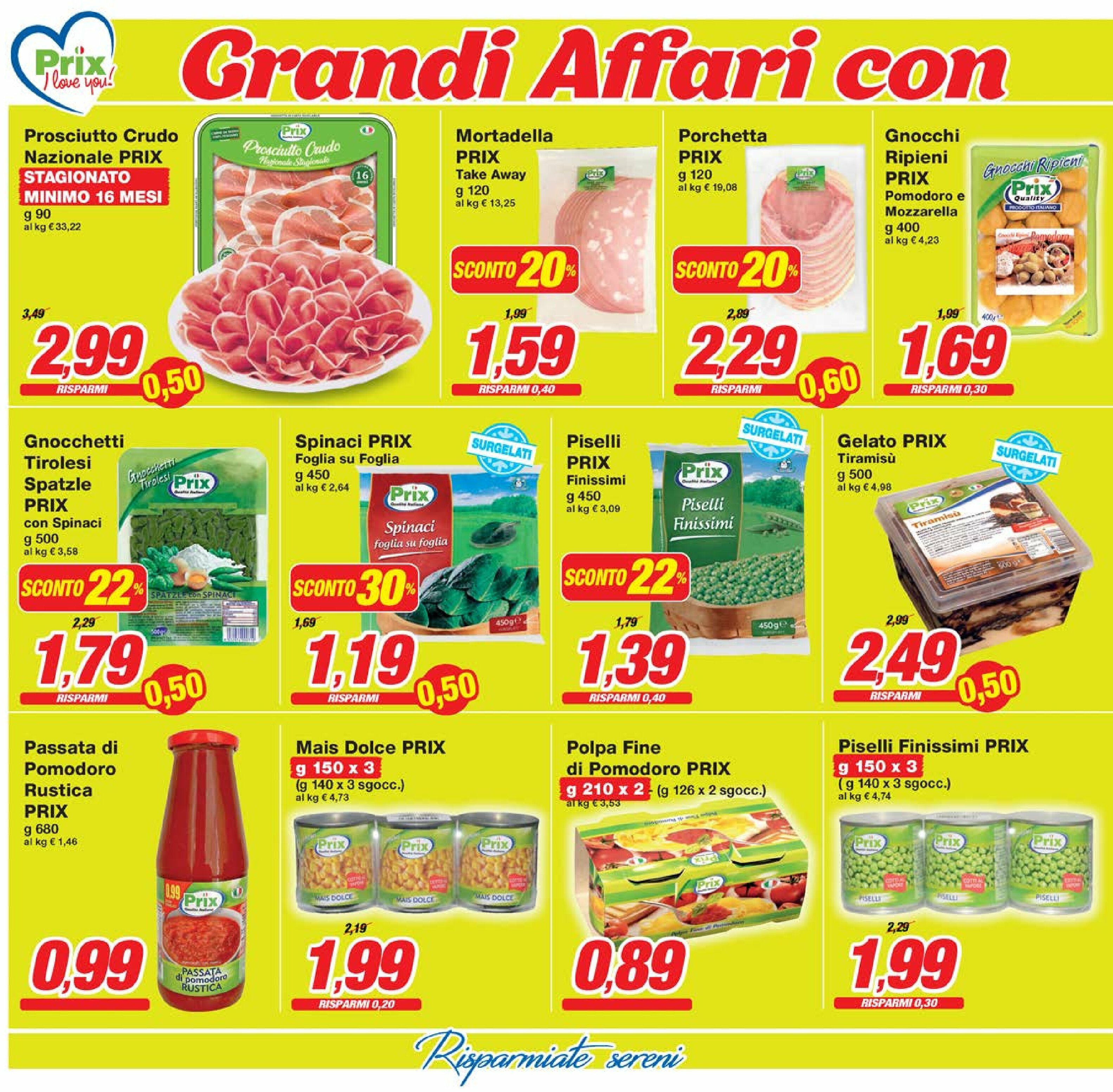 prix - Volantino Prix valido dal 22/08 al 01/09 - page: 2