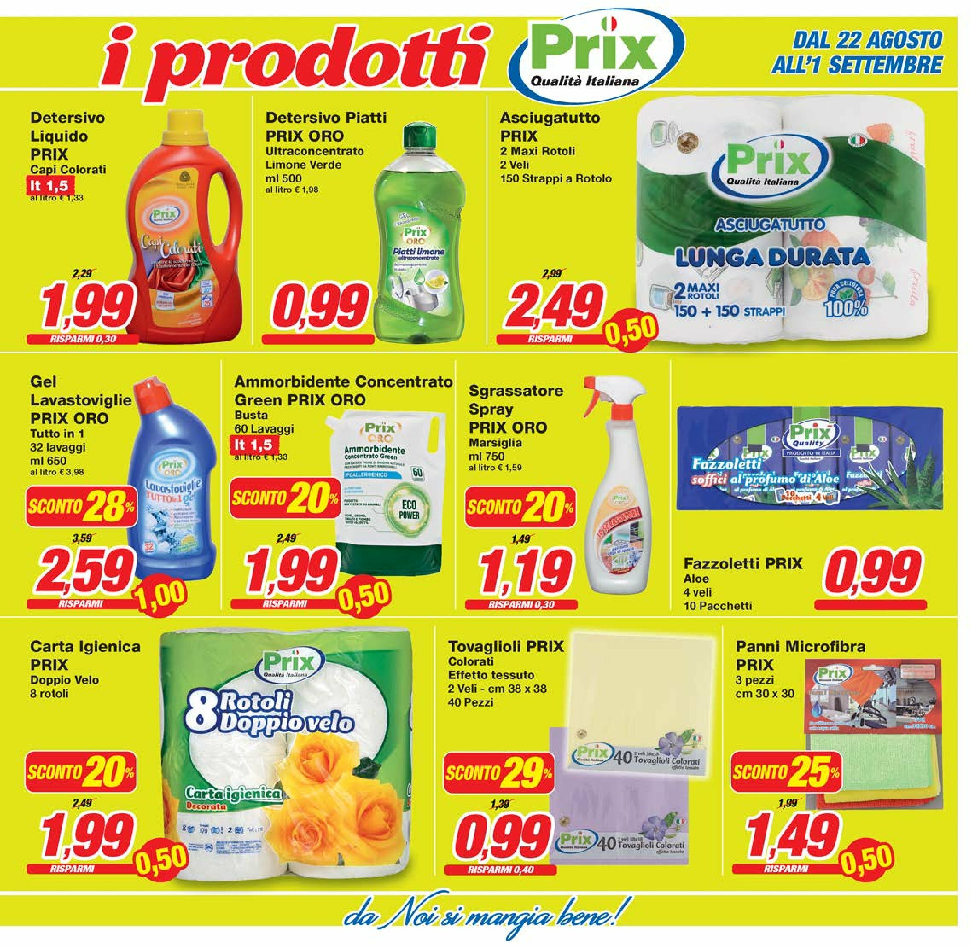 prix - Volantino Prix valido dal 22/08 al 01/09 - page: 5