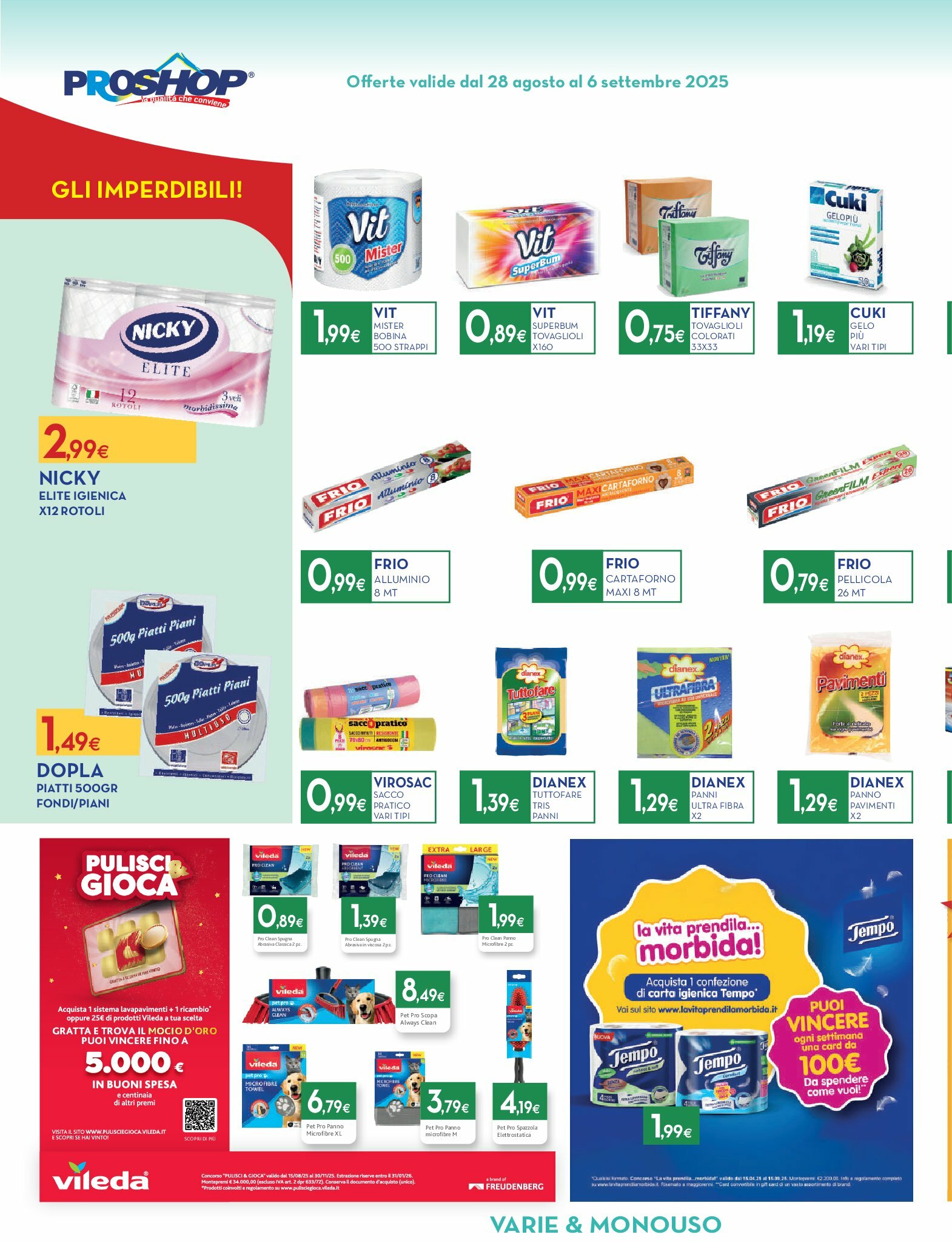 proshop - Volantino Proshop valido dal 28/08 al 06/09 - page: 4