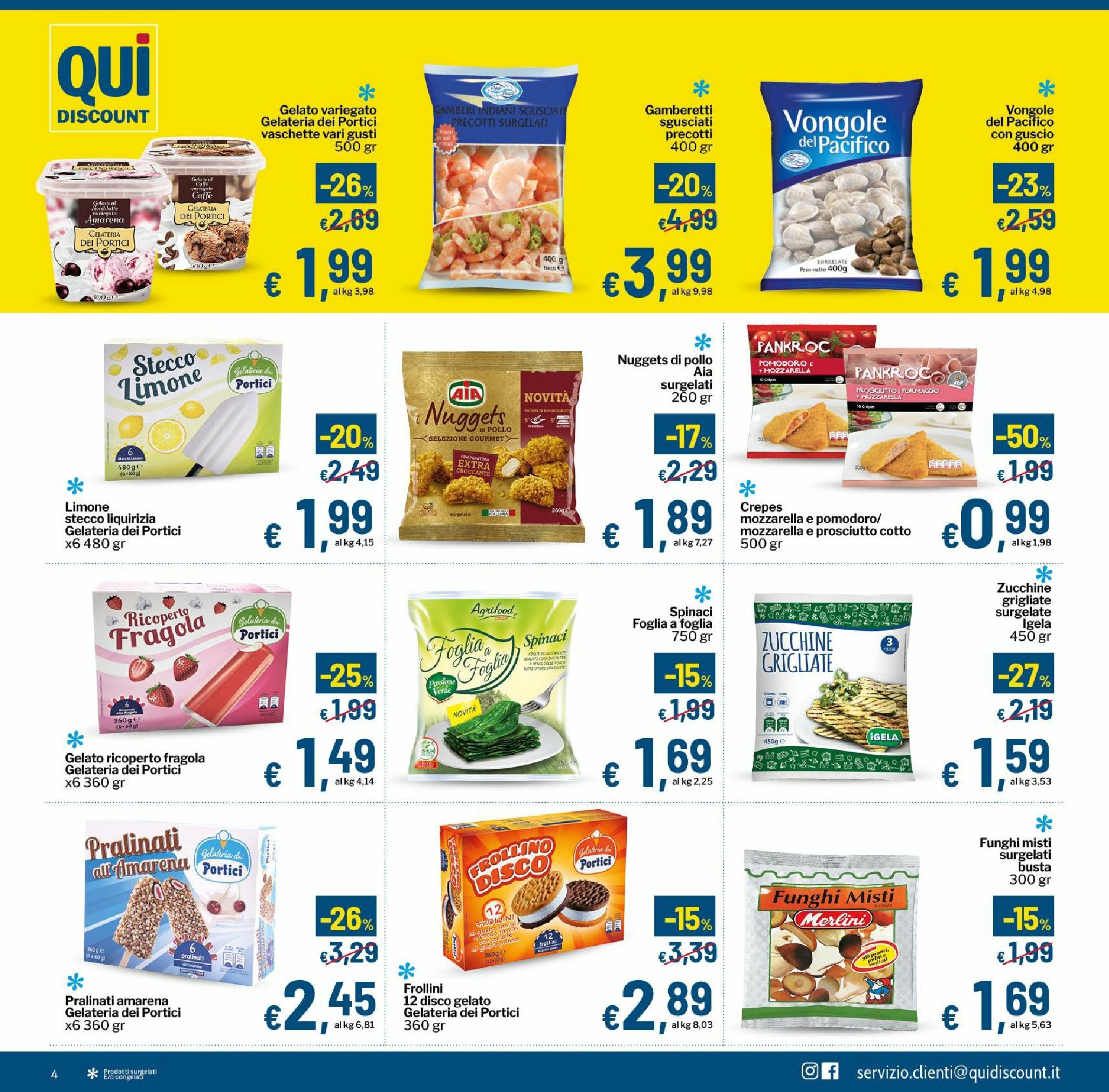 qui-discount - Volantino Qui discount valido dal 19/08 al 07/09 - page: 4