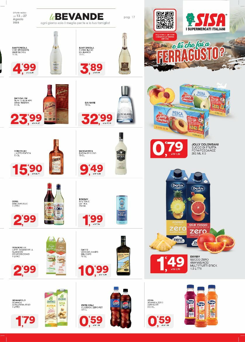 sisa - Volantino Sisa valido dal 13/08 al 27/08 - page: 17