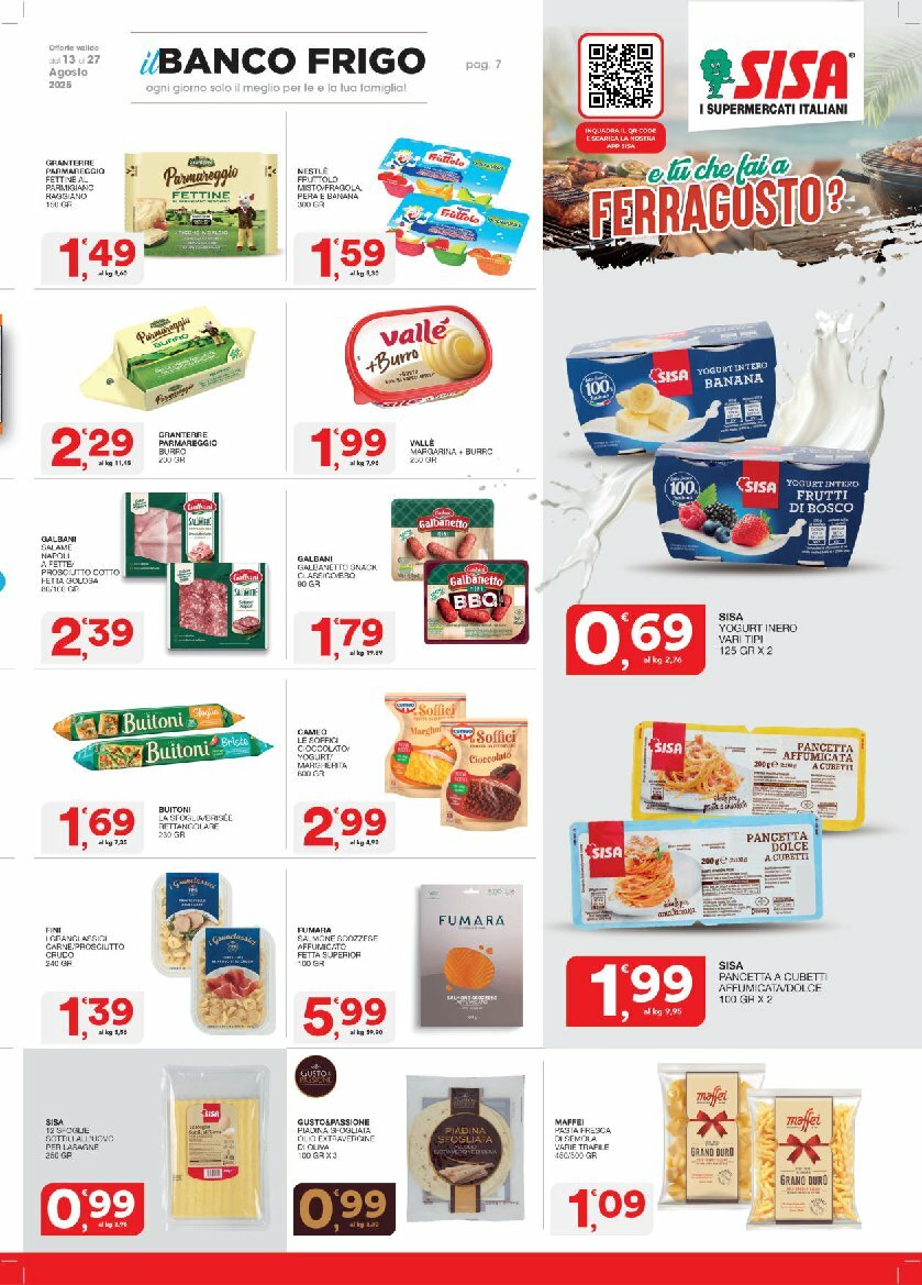 sisa - Volantino Sisa valido dal 13/08 al 27/08 - page: 7