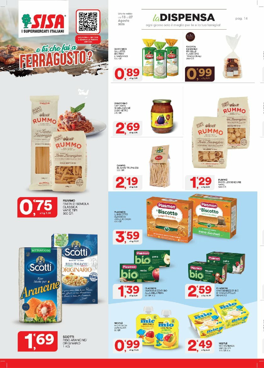 sisa - Volantino Sisa valido dal 13/08 al 27/08 - page: 14