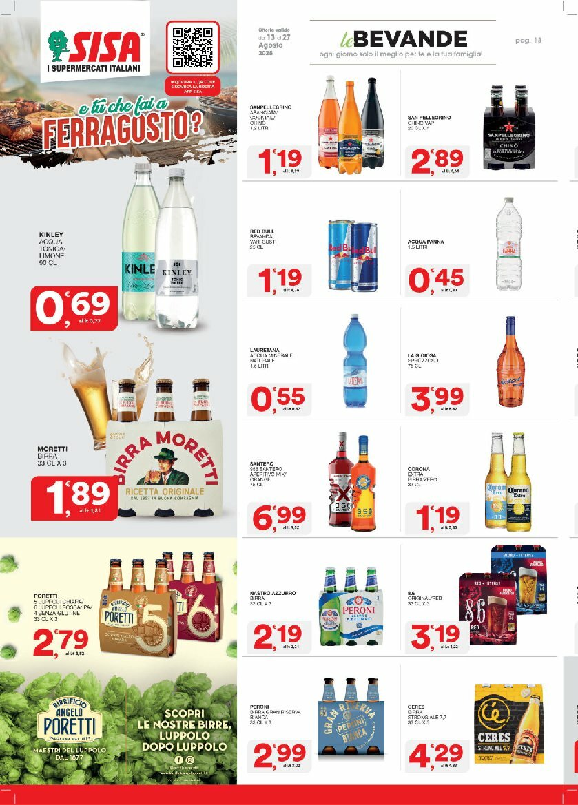 sisa - Volantino Sisa valido dal 13/08 al 27/08 - page: 18