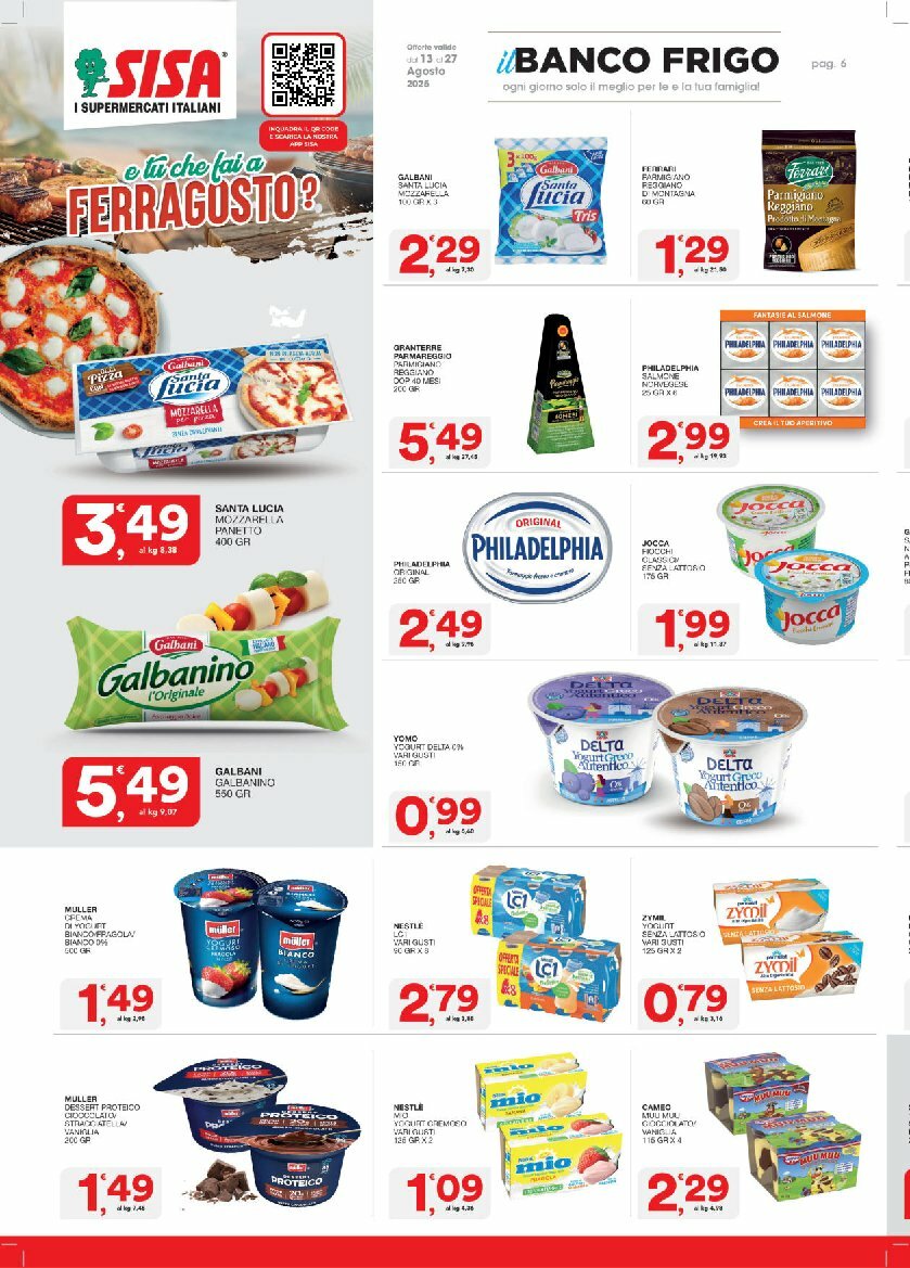 sisa - Volantino Sisa valido dal 13/08 al 27/08 - page: 6