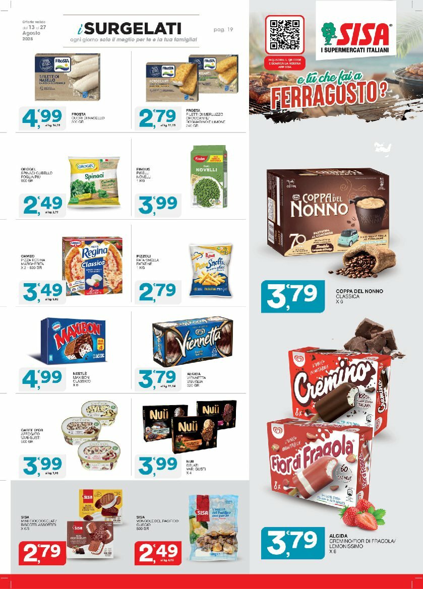 sisa - Volantino Sisa valido dal 13/08 al 27/08 - page: 19