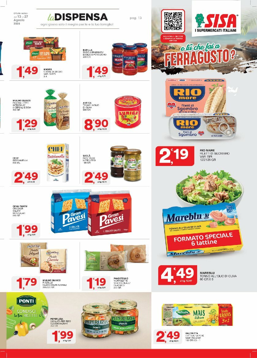 sisa - Volantino Sisa valido dal 13/08 al 27/08 - page: 13