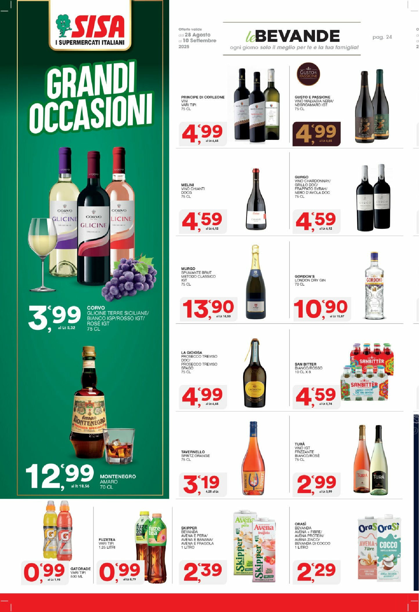 sisa - Volantino Sisa valido dal 28/08 al 10/09 - page: 24