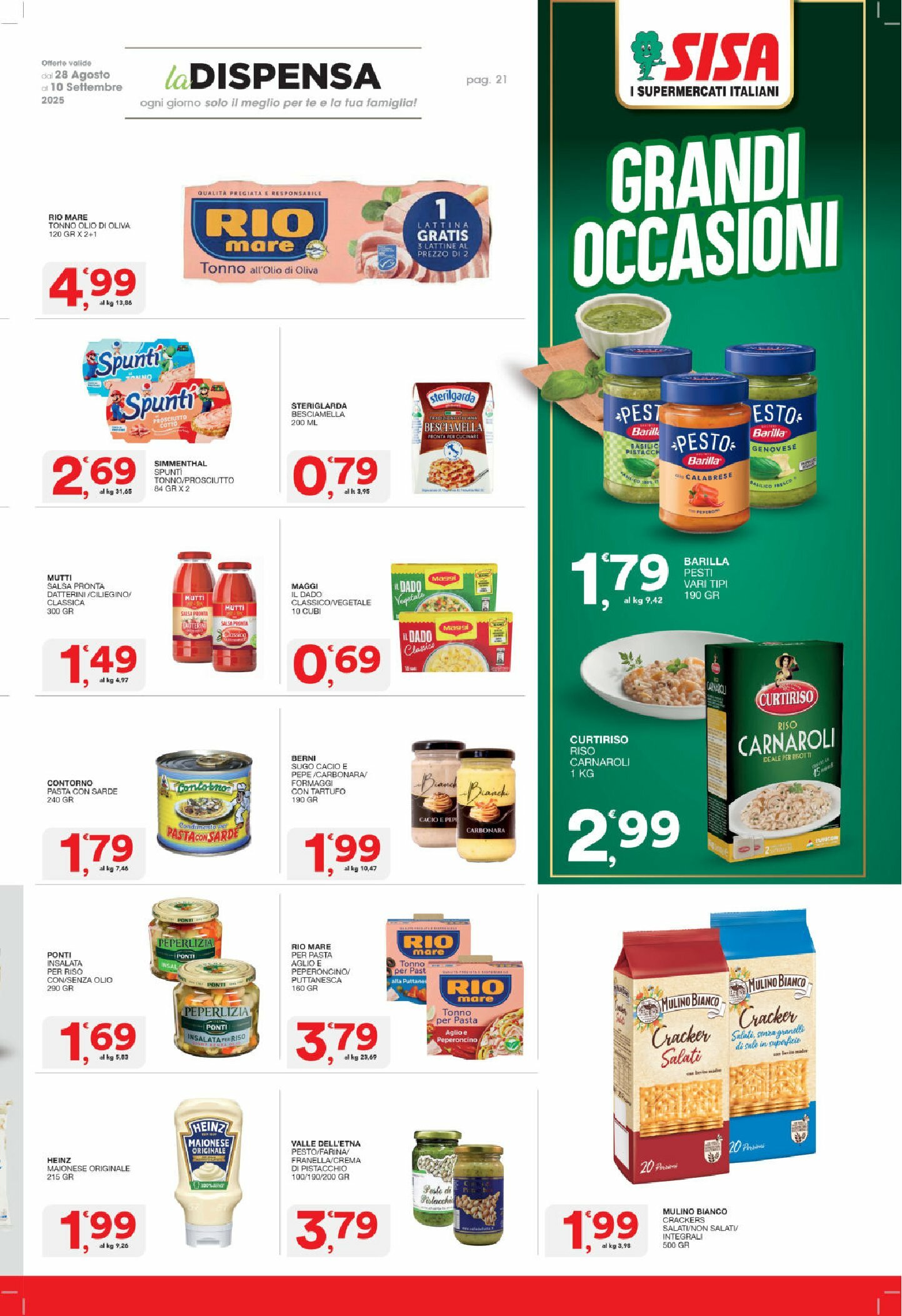 sisa - Volantino Sisa valido dal 28/08 al 10/09 - page: 21