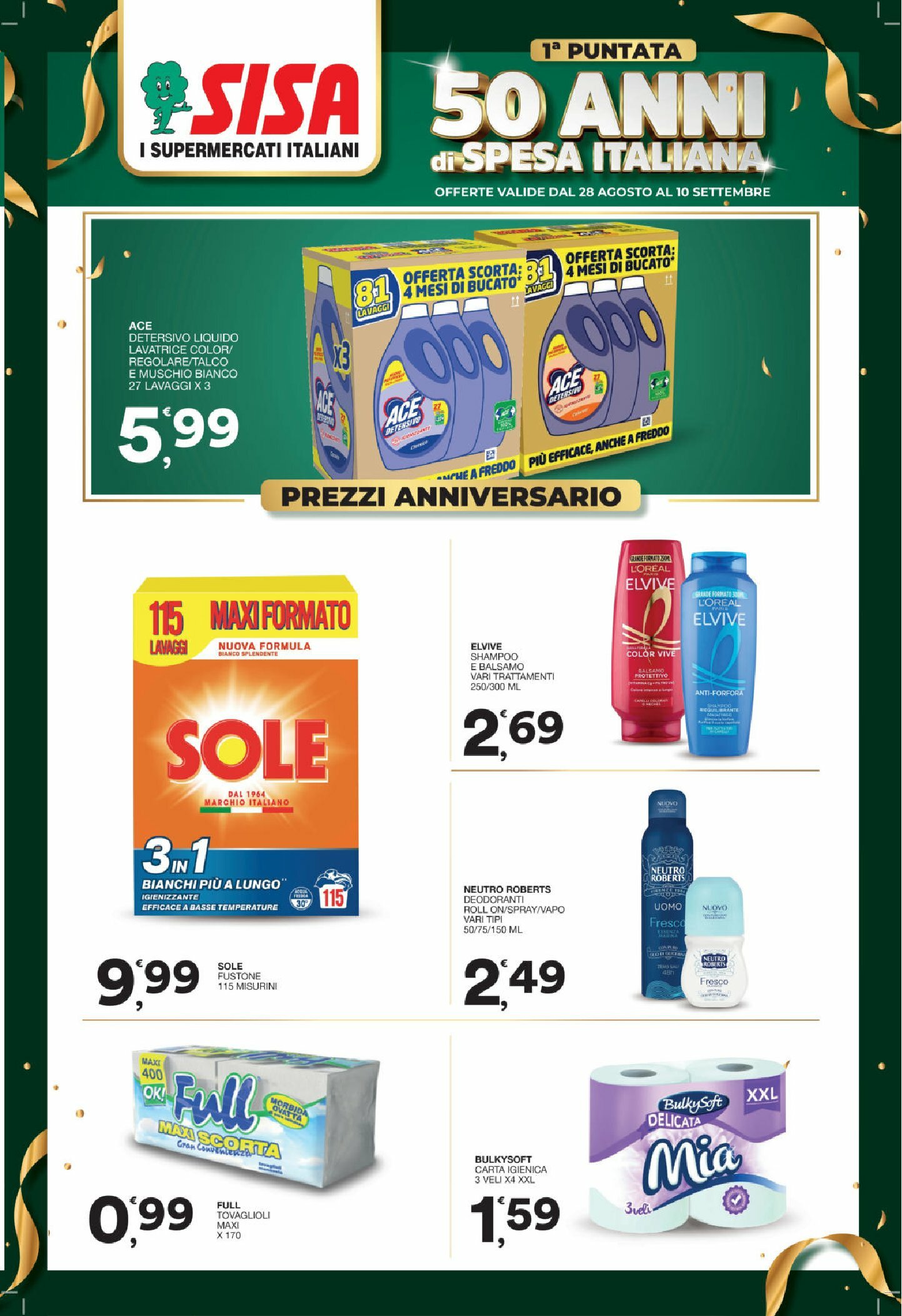 sisa - Volantino Sisa valido dal 28/08 al 10/09 - page: 9