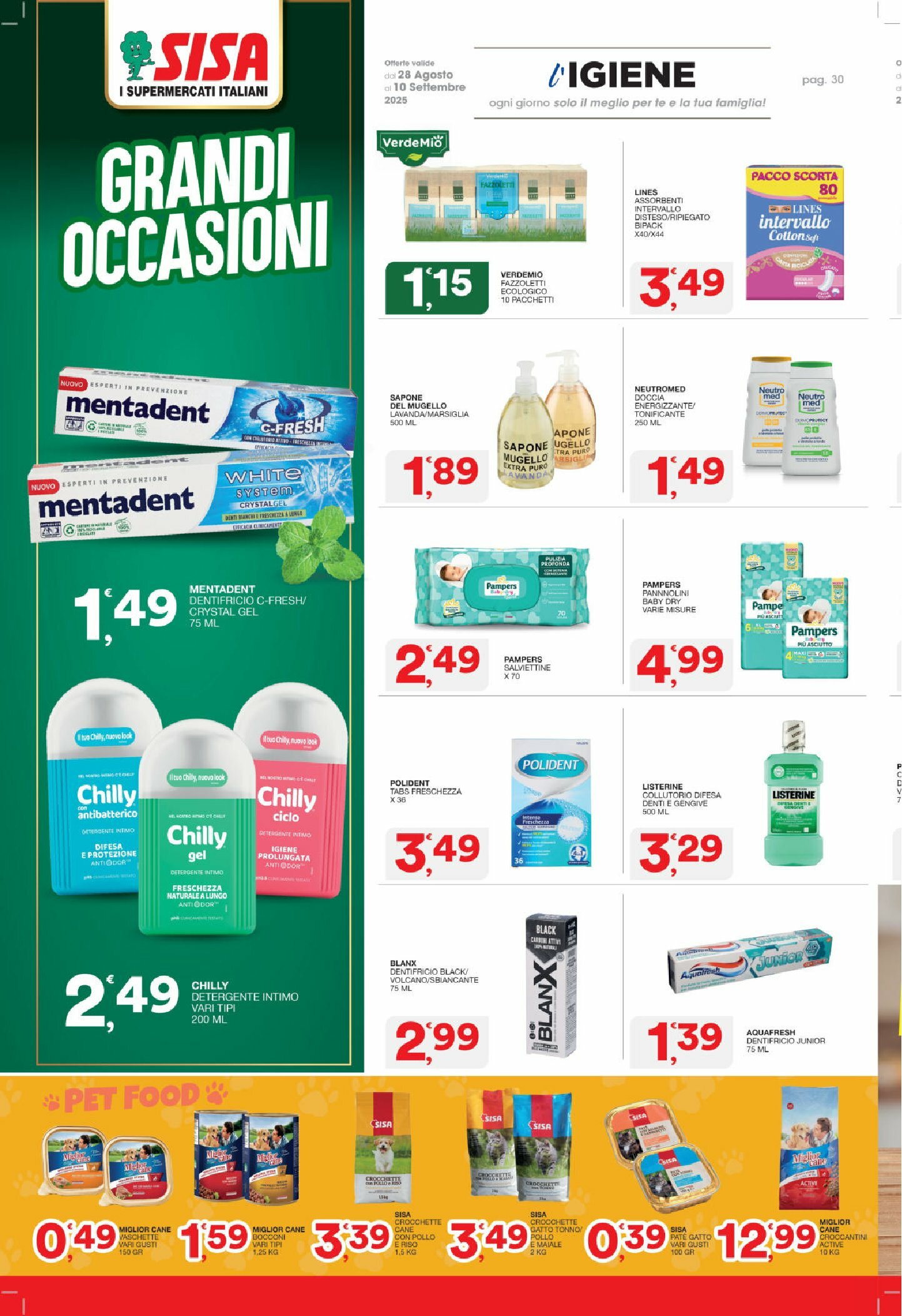 sisa - Volantino Sisa valido dal 28/08 al 10/09 - page: 30