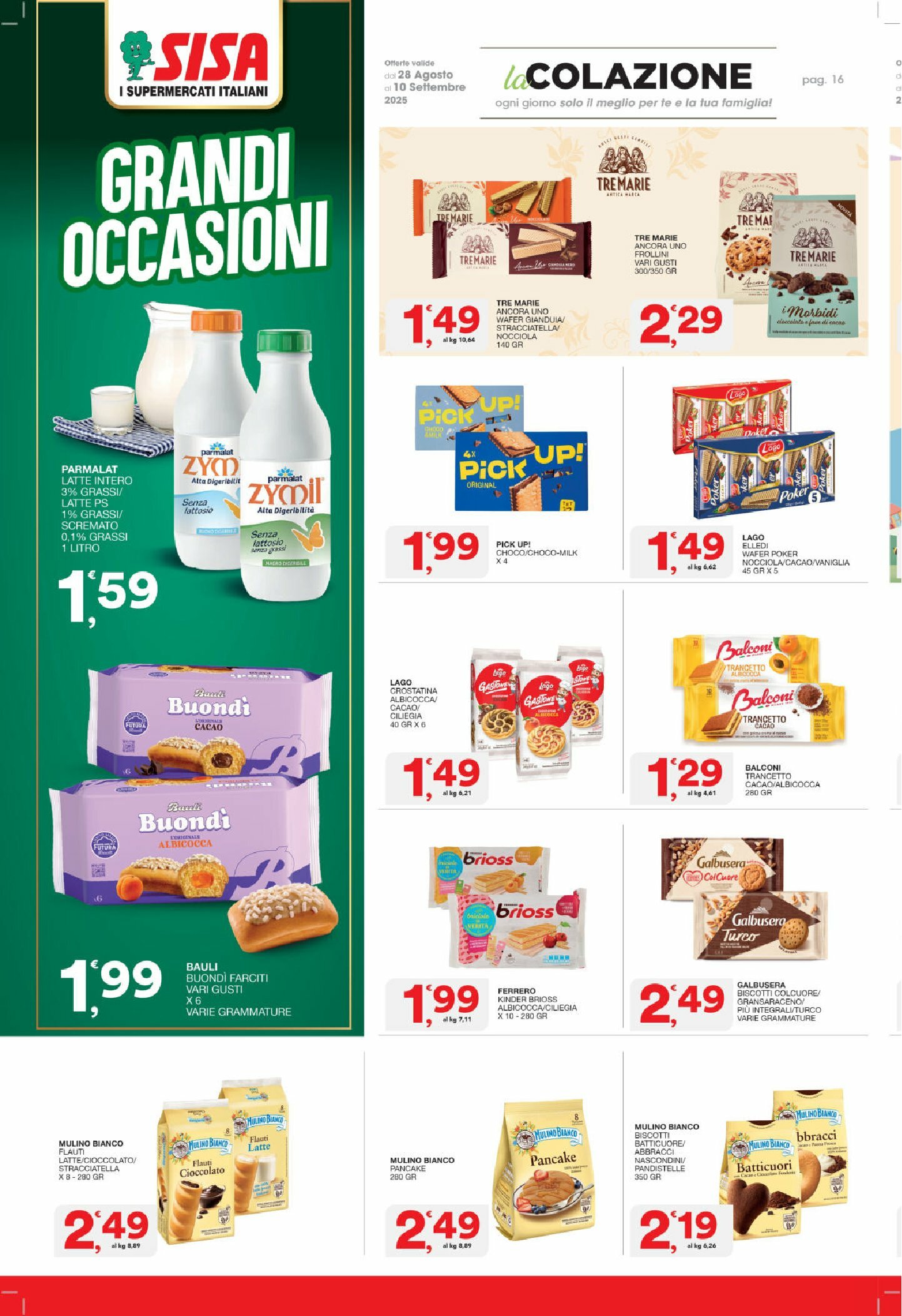 sisa - Volantino Sisa valido dal 28/08 al 10/09 - page: 16