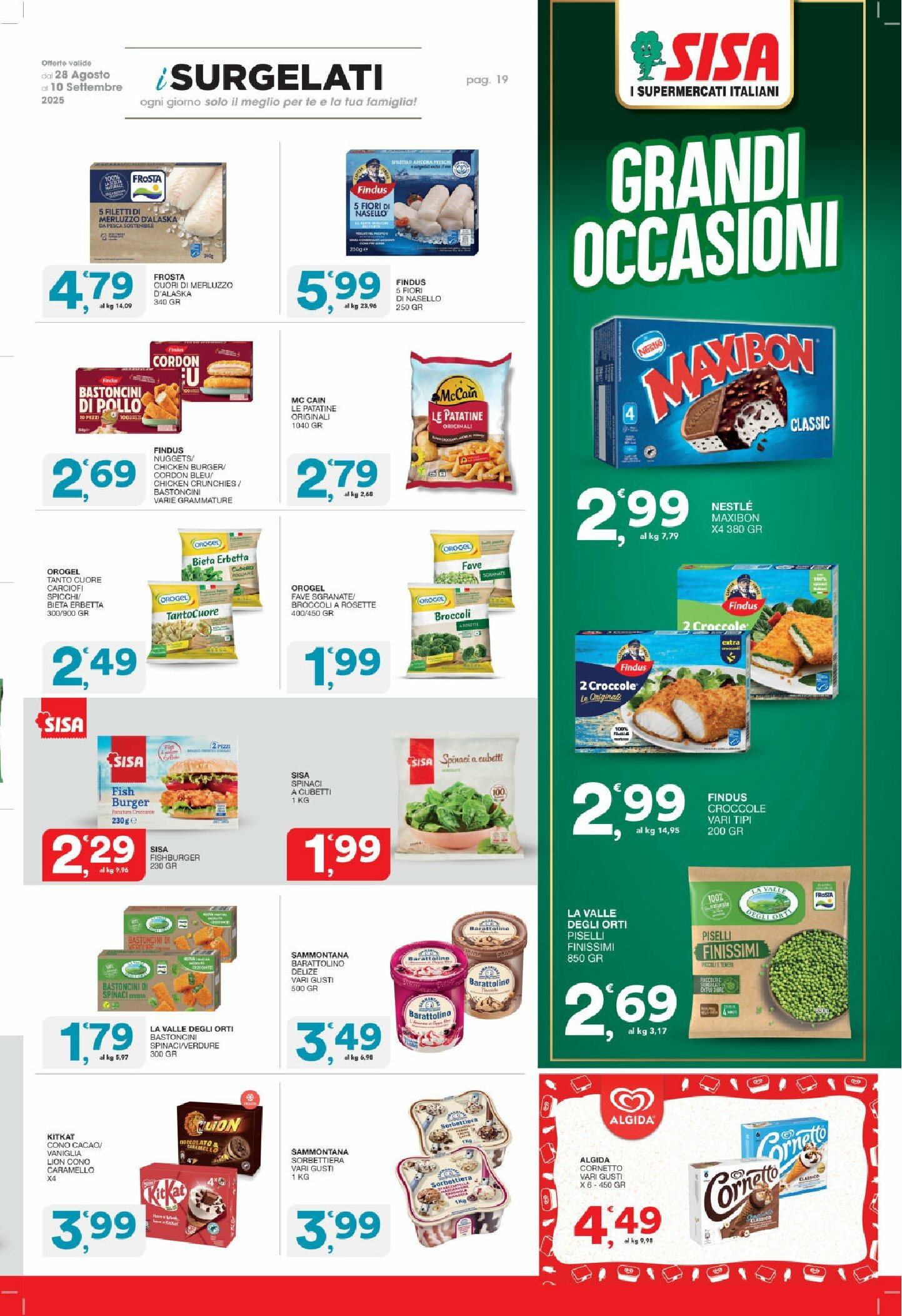 sisa - Volantino Sisa valido dal 28/08 al 10/09 - page: 19