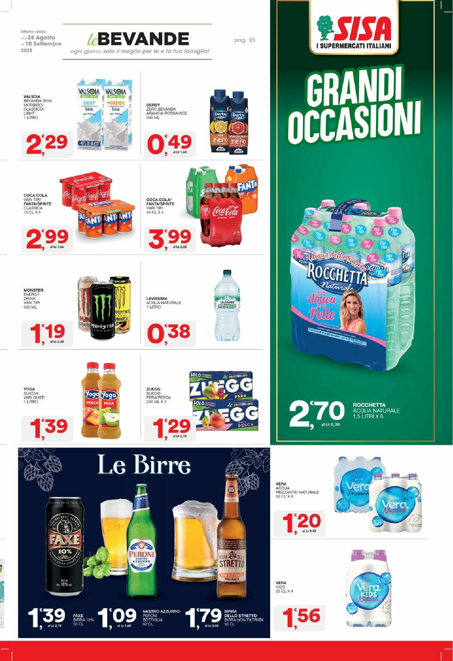 sisa - Volantino Sisa valido dal 28/08 al 10/09 - page: 25