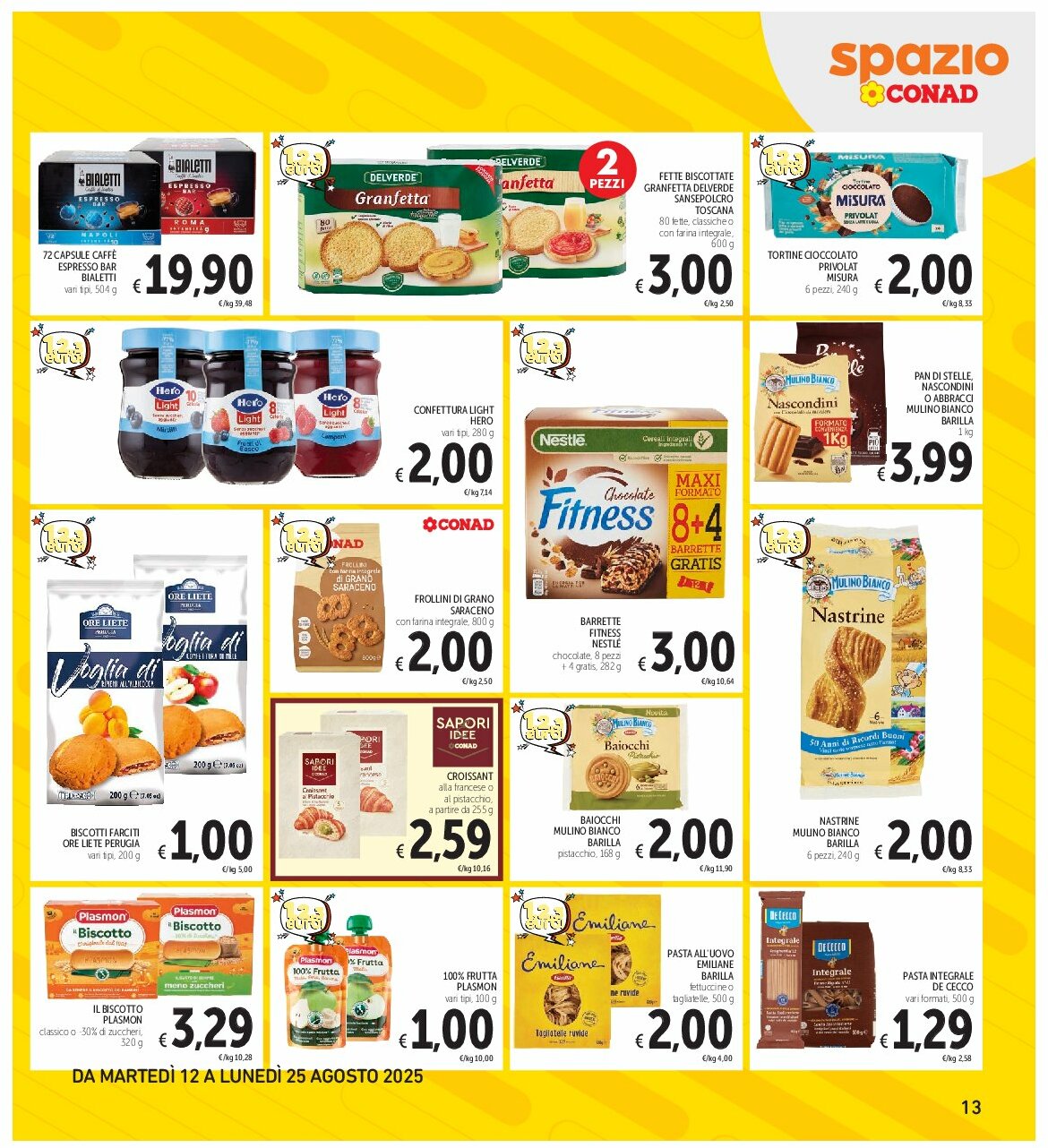 spazio-conad - Volantino Spazio Conad - Roma valido dal 12/08 al 25/08 - page: 13