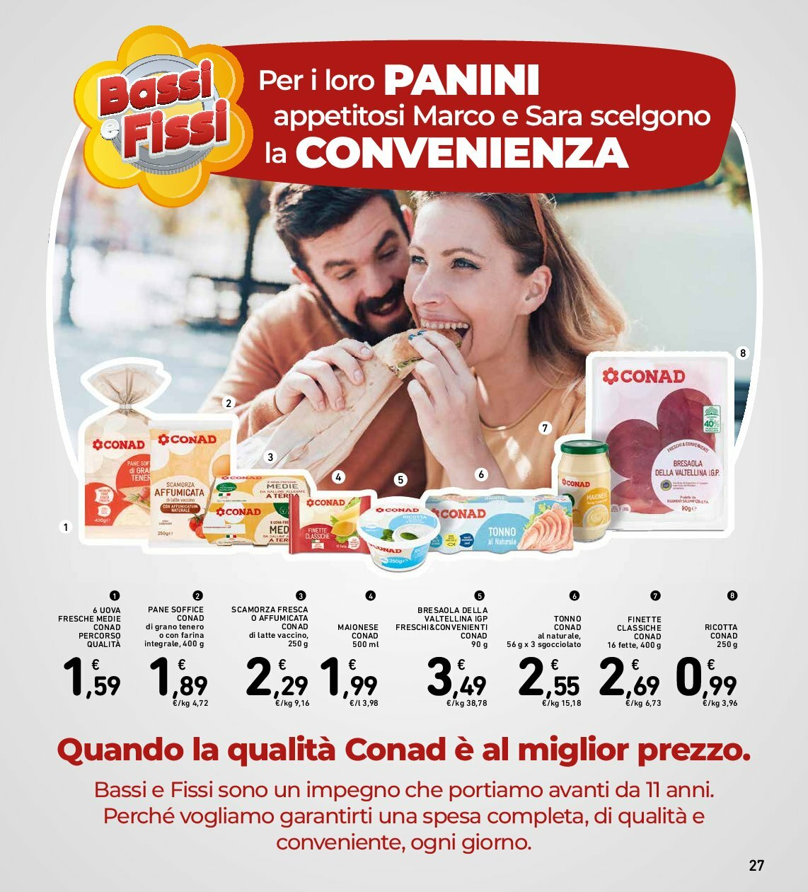 spazio-conad - Volantino Spazio Conad - Roma valido dal 12/08 al 25/08 - page: 27