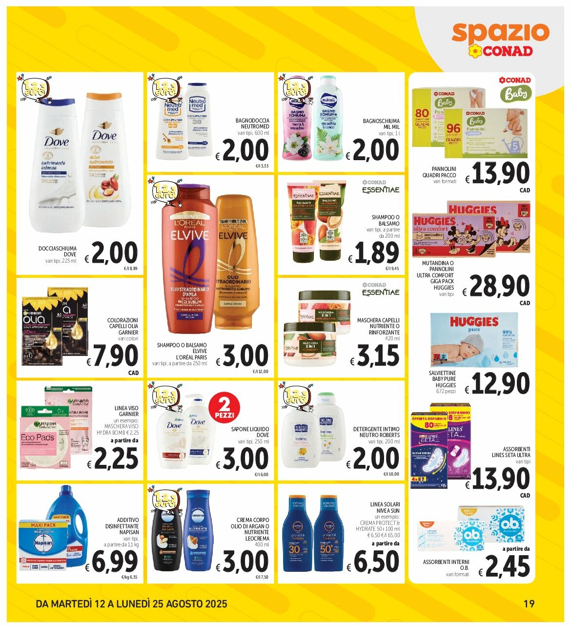 spazio-conad - Volantino Spazio Conad - Roma valido dal 12/08 al 25/08 - page: 19