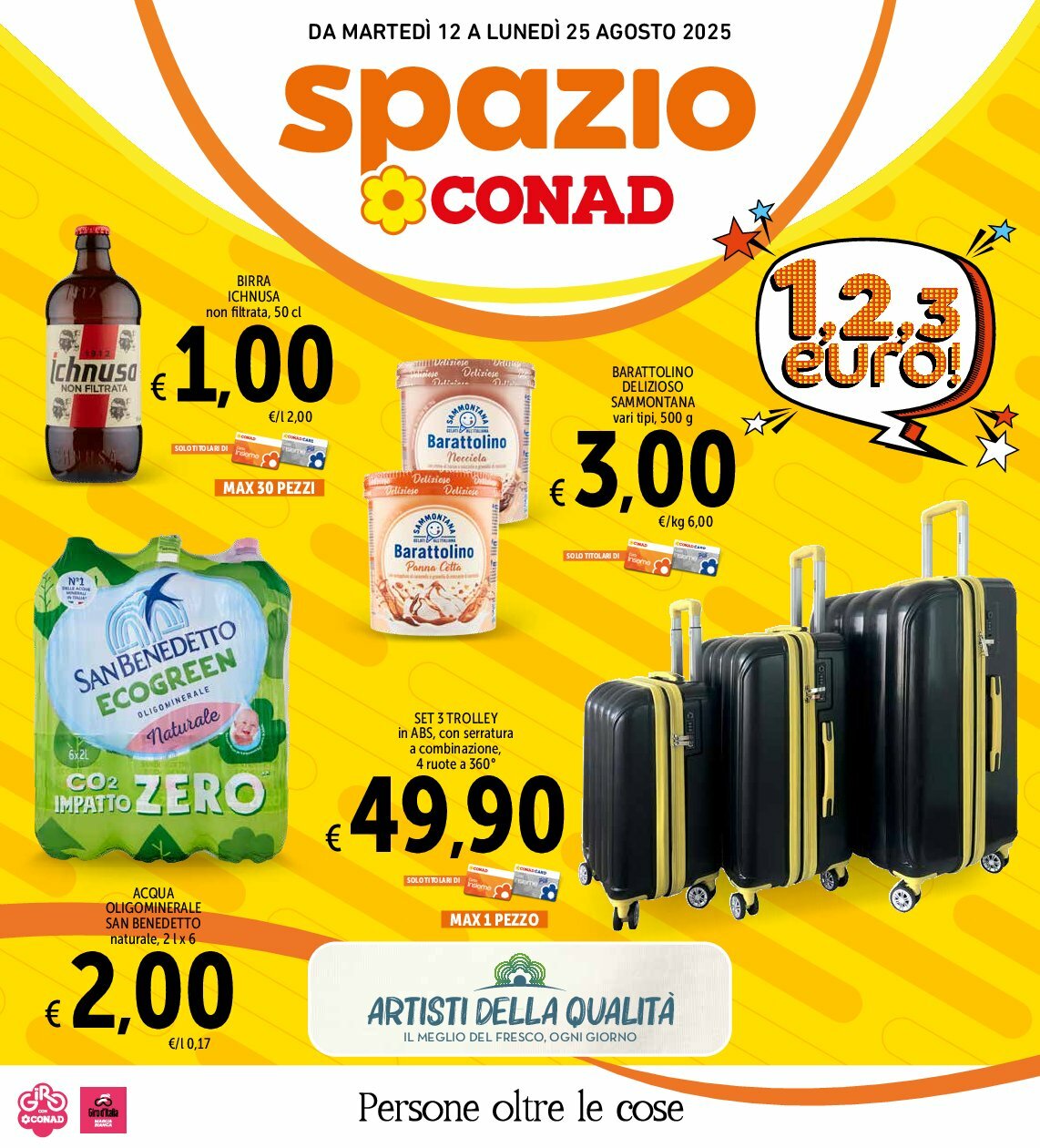 spazio-conad - Volantino Spazio Conad - Roma valido dal 12/08 al 25/08