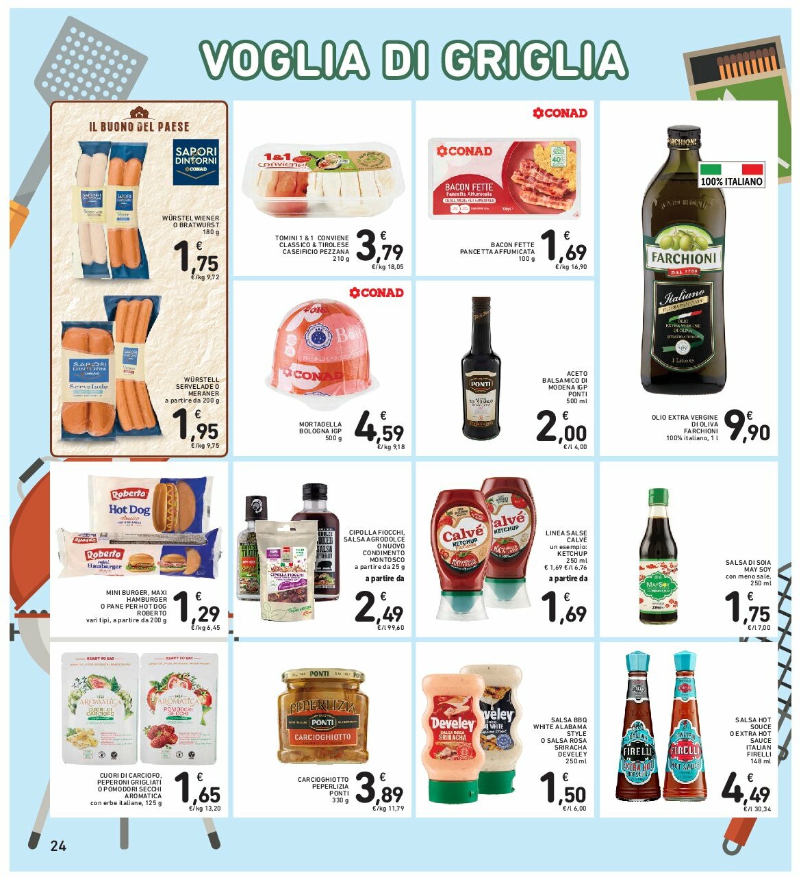 spazio-conad - Volantino Spazio Conad - Roma valido dal 12/08 al 25/08 - page: 24