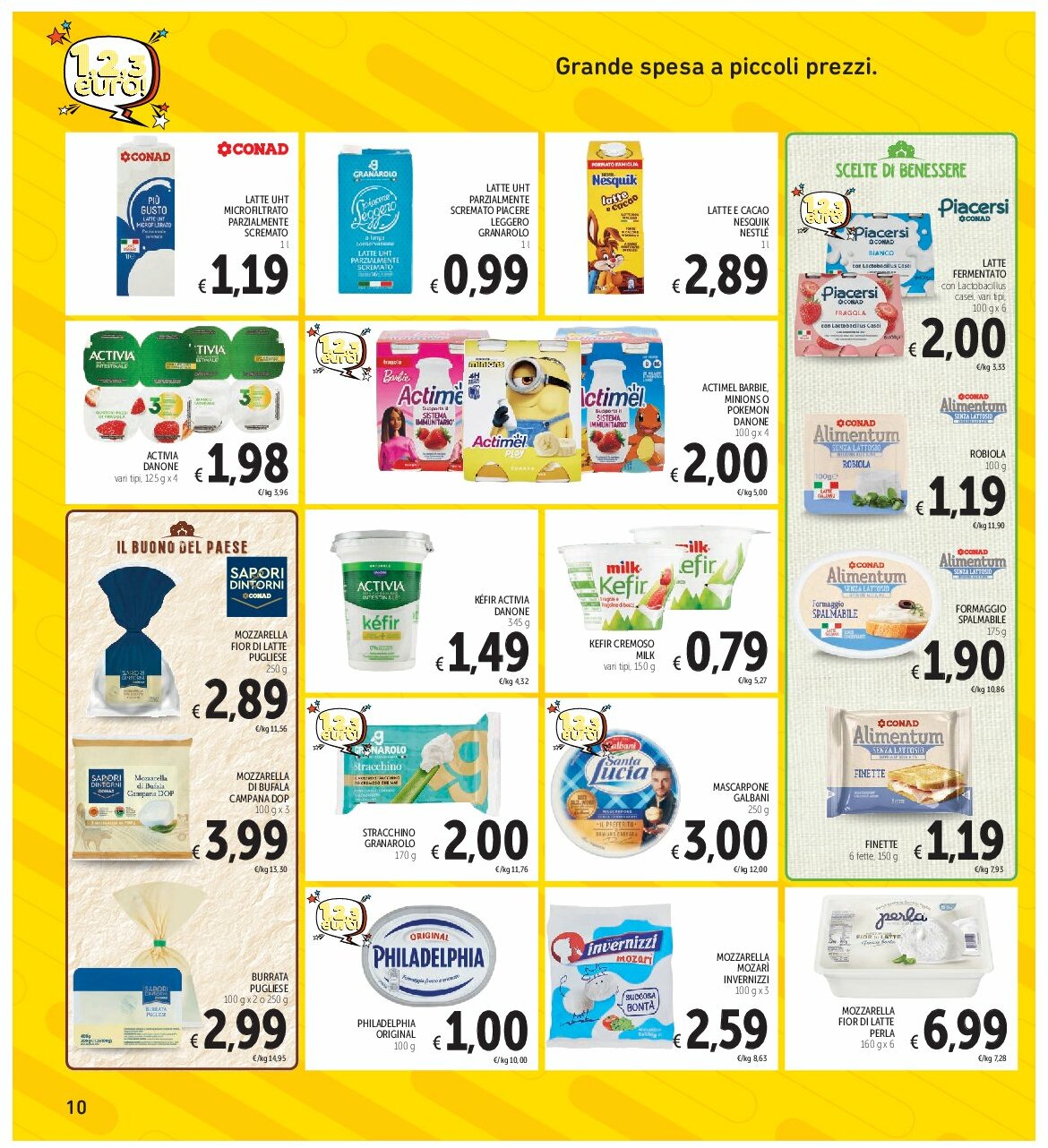 spazio-conad - Volantino Spazio Conad - Roma valido dal 12/08 al 25/08 - page: 10