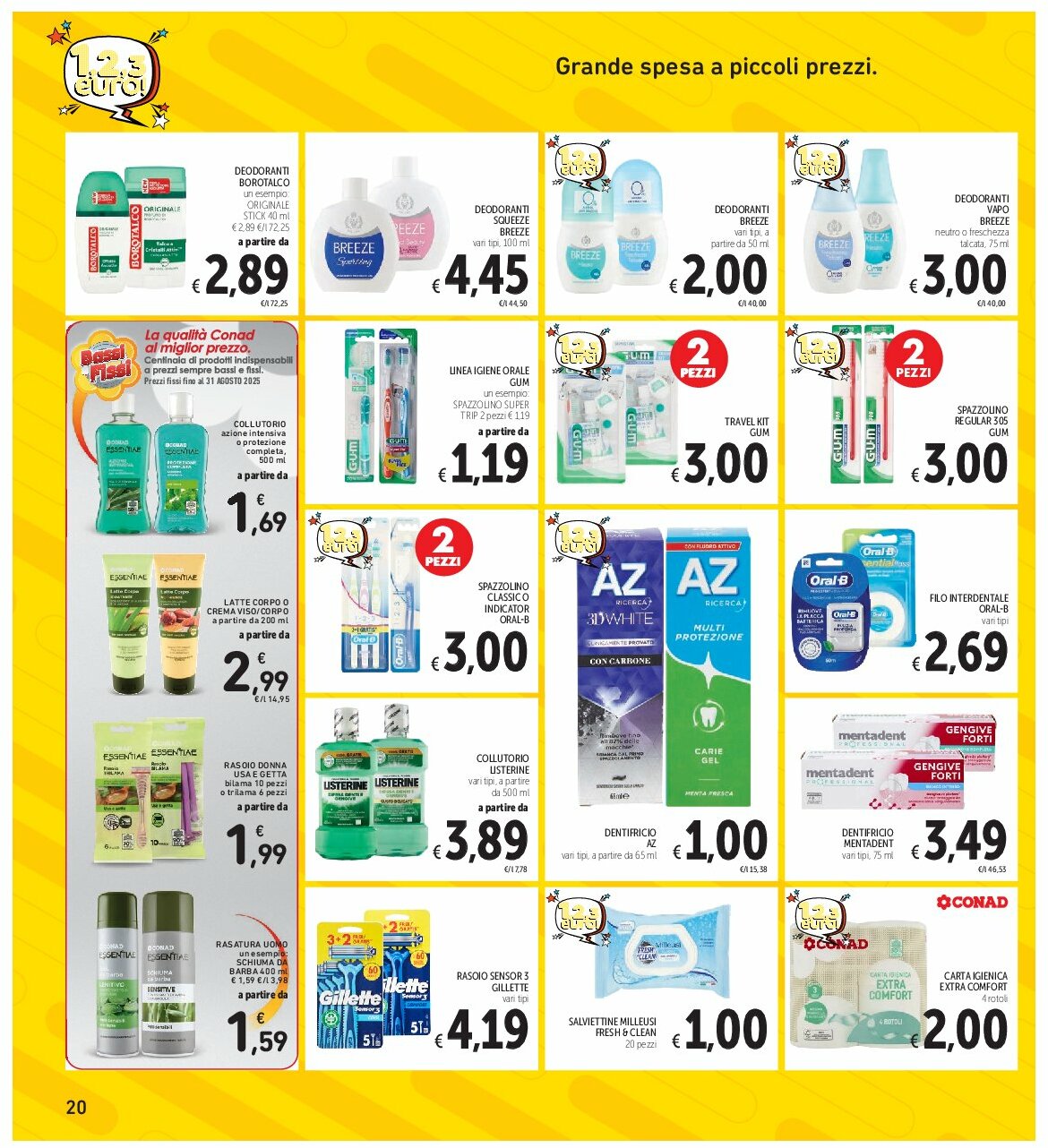 spazio-conad - Volantino Spazio Conad - Roma valido dal 12/08 al 25/08 - page: 20