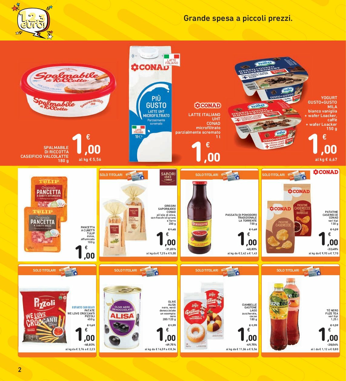 spazio-conad - Volantino Spazio Conad valido dal 08/08 al 21/08 - page: 2