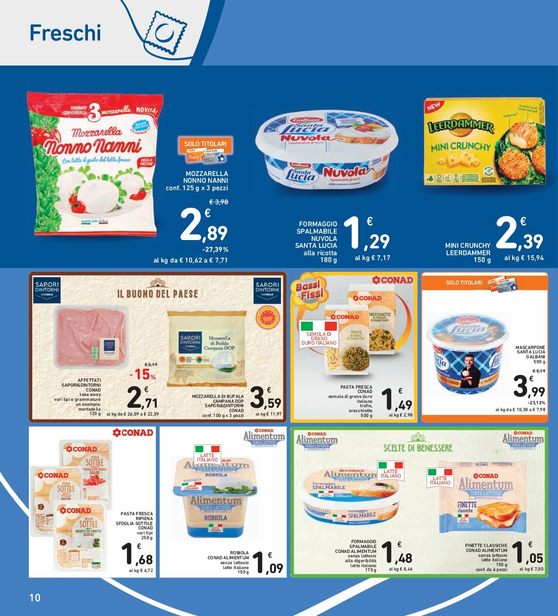 spazio-conad - Volantino Spazio Conad valido dal 08/08 al 21/08 - page: 10