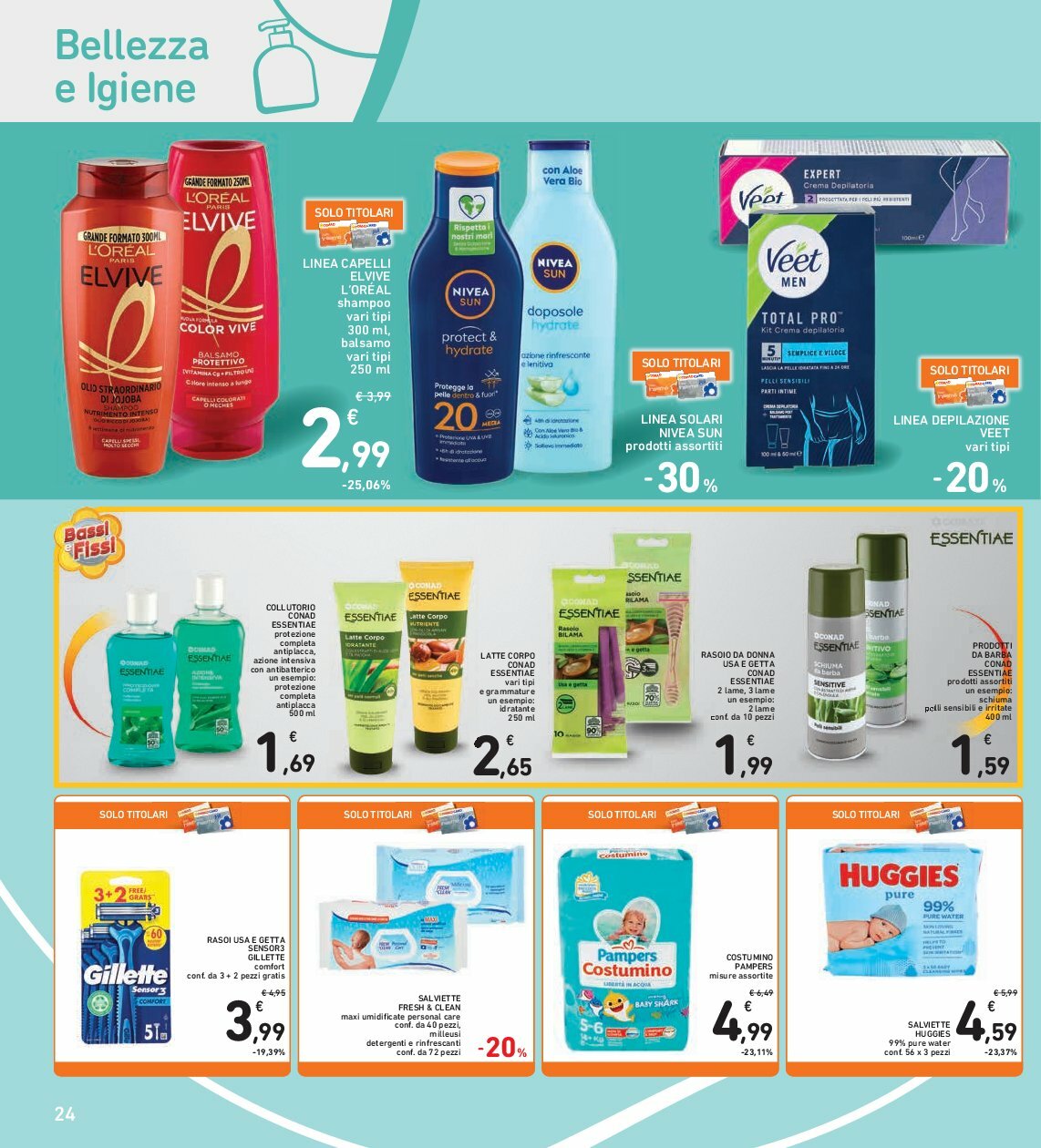 spazio-conad - Volantino Spazio Conad valido dal 08/08 al 21/08 - page: 24