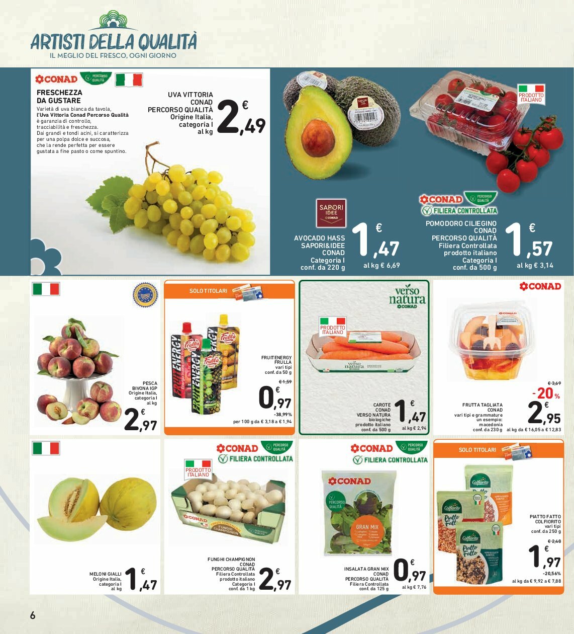 spazio-conad - Volantino Spazio Conad valido dal 08/08 al 21/08 - page: 6