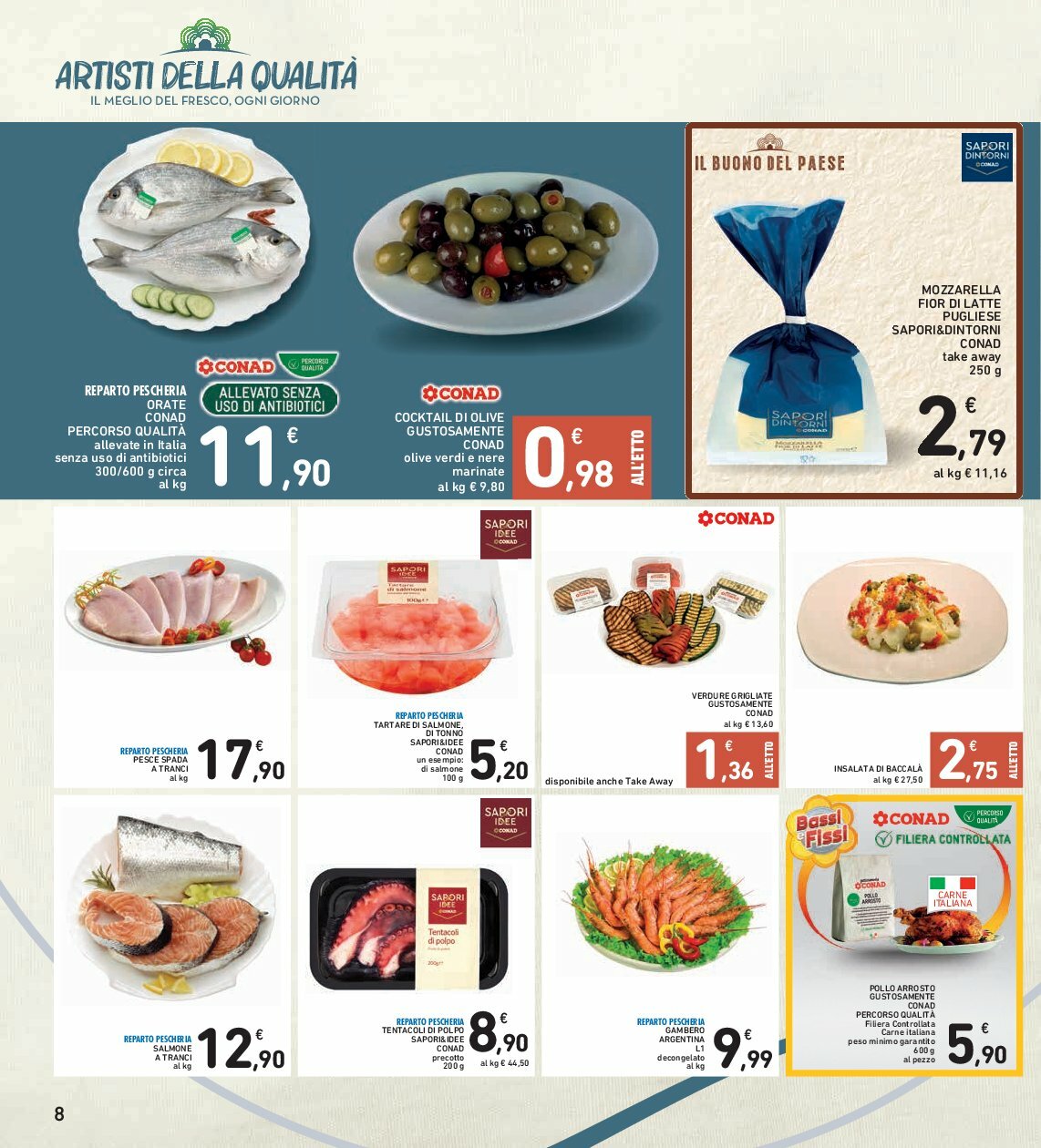 spazio-conad - Volantino Spazio Conad valido dal 08/08 al 21/08 - page: 8