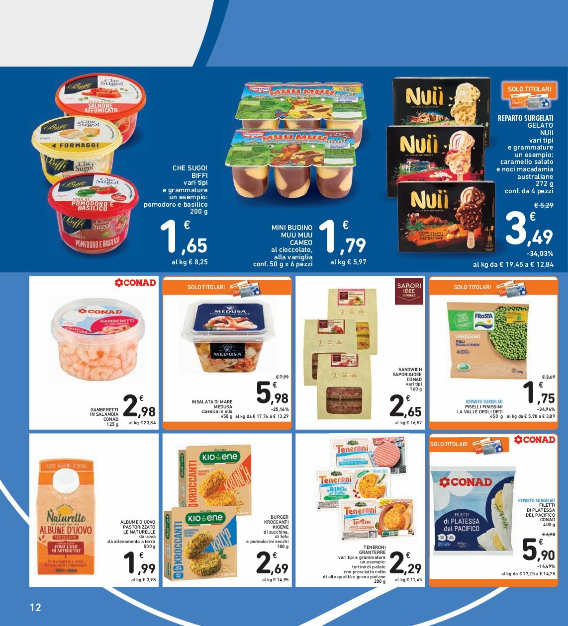 spazio-conad - Volantino Spazio Conad valido dal 08/08 al 21/08 - page: 12