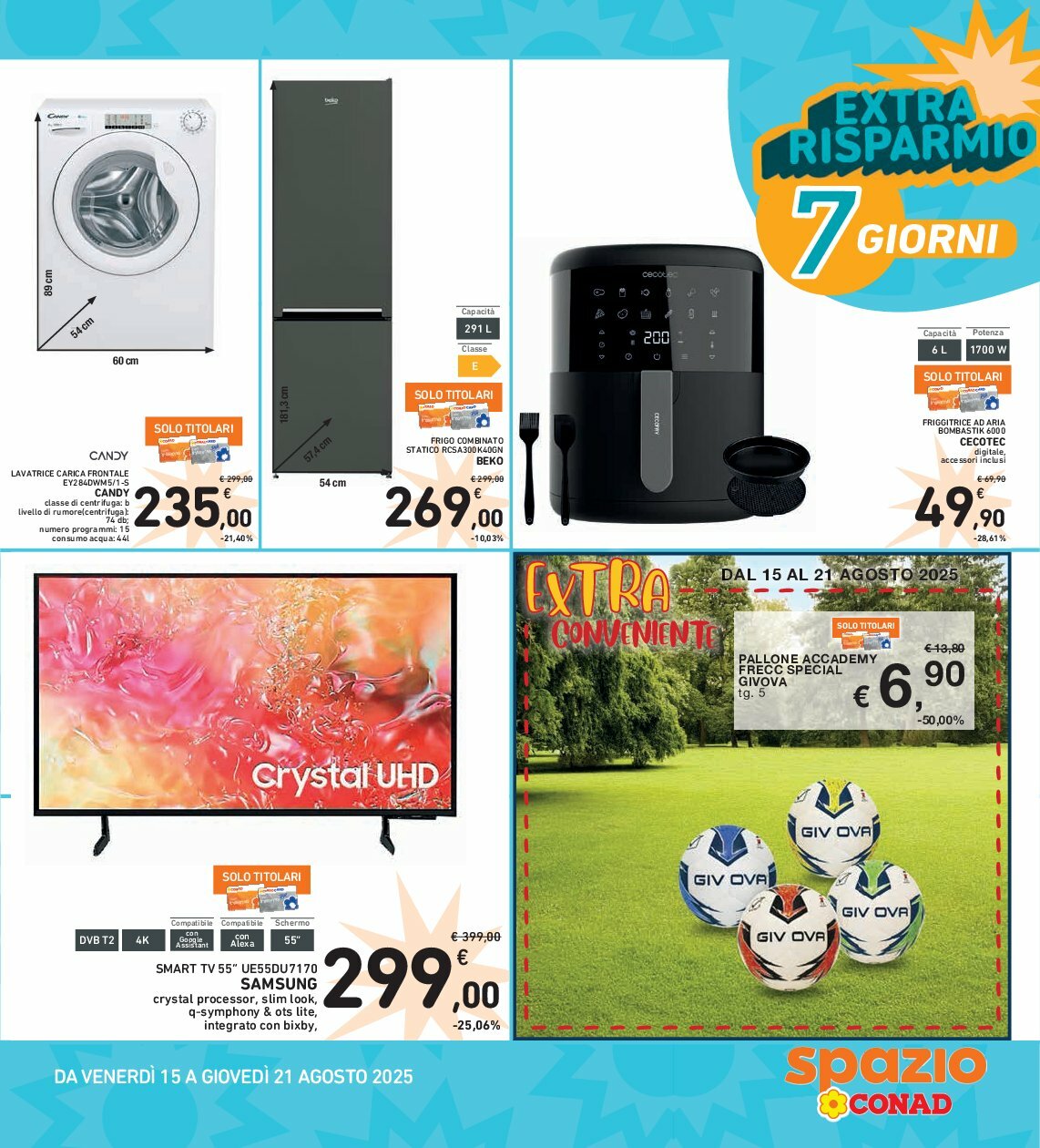spazio-conad - Volantino Spazio Conad - Bologna valido dal 15/08 al 21/08 - page: 3
