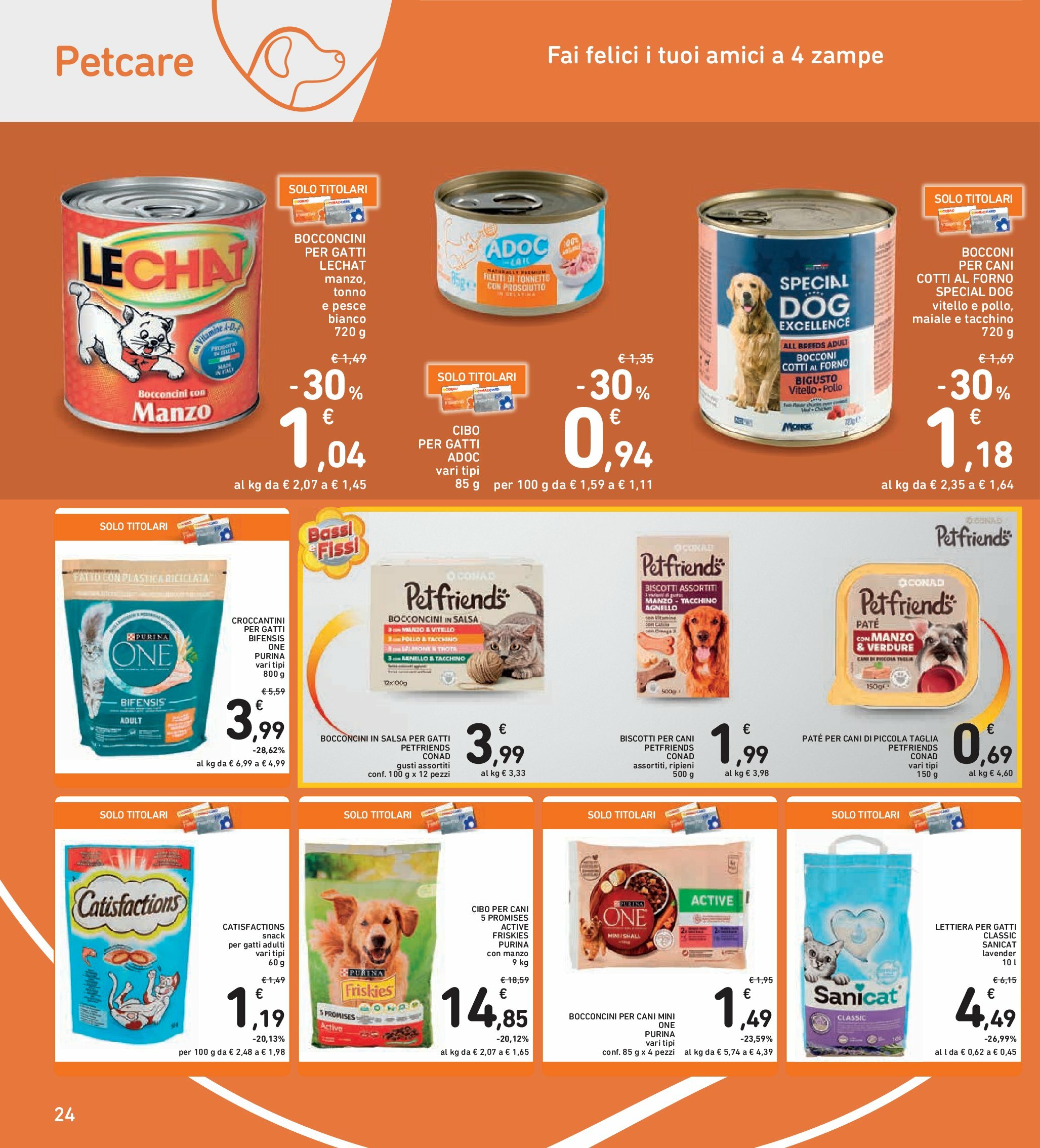 spazio-conad - Volantino Spazio Conad valido dal 22/08 al 04/09 - page: 24