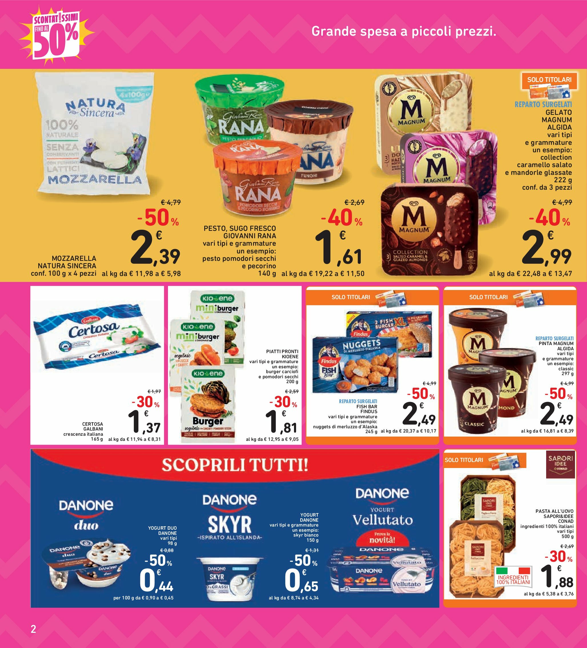 spazio-conad - Volantino Spazio Conad valido dal 22/08 al 04/09 - page: 2