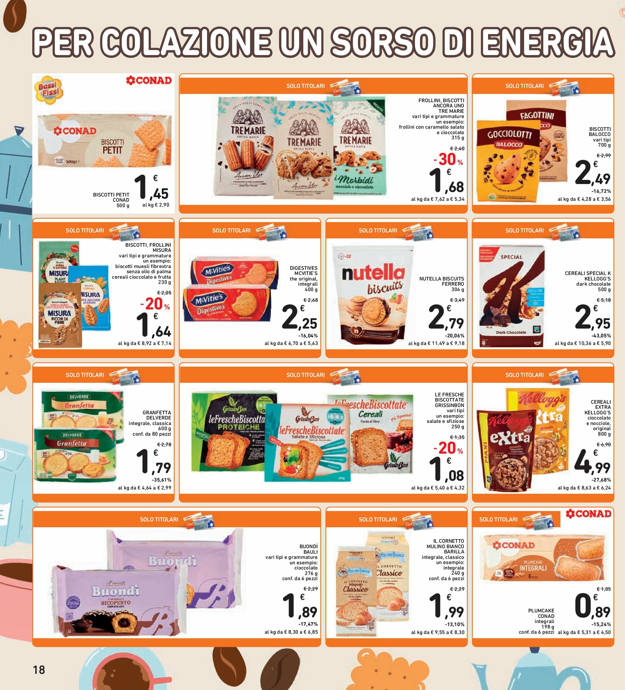 spazio-conad - Volantino Spazio Conad valido dal 22/08 al 04/09 - page: 18