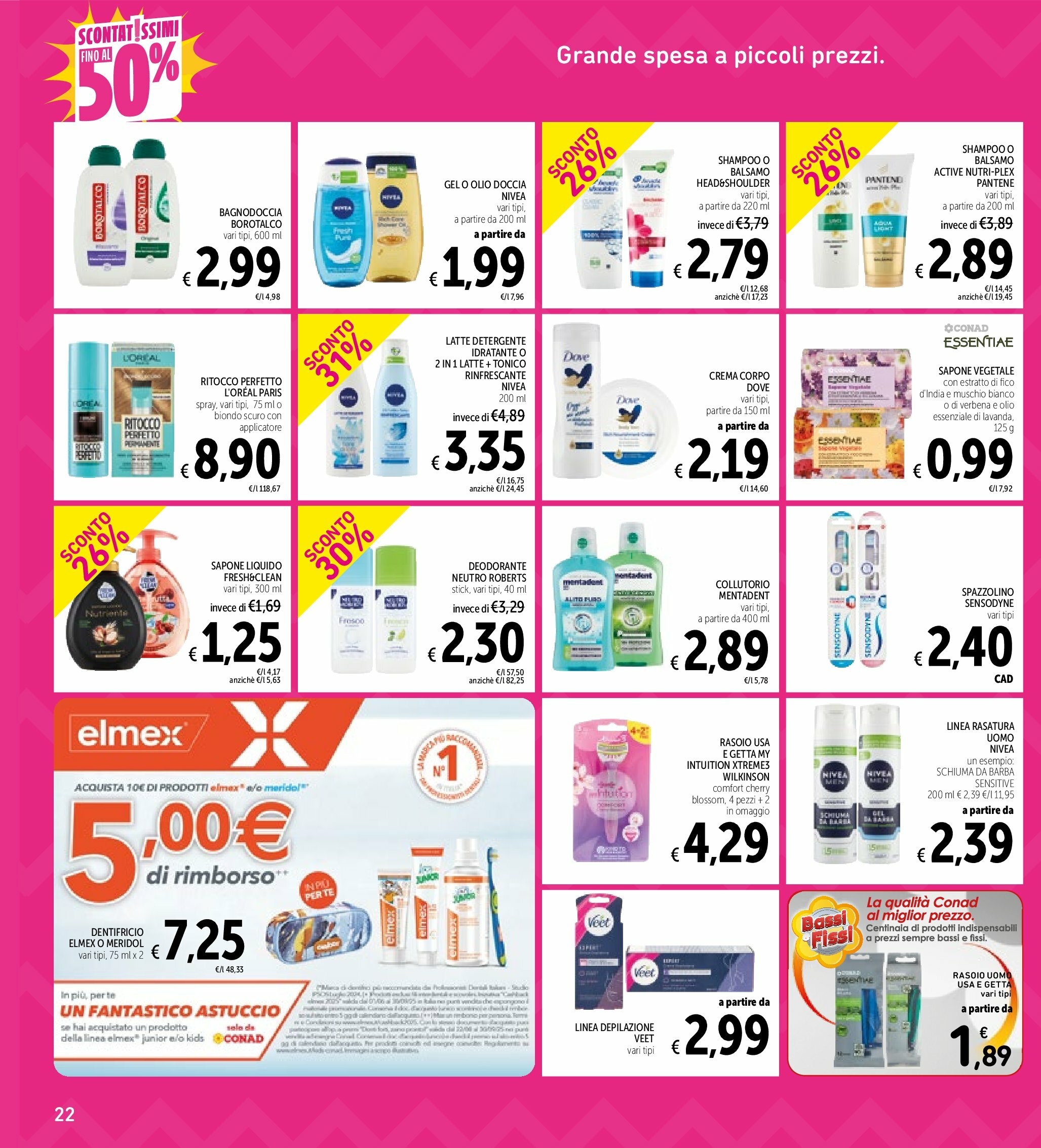 spazio-conad - Volantino Spazio Conad - Roma valido dal 26/08 al 08/09 - page: 22