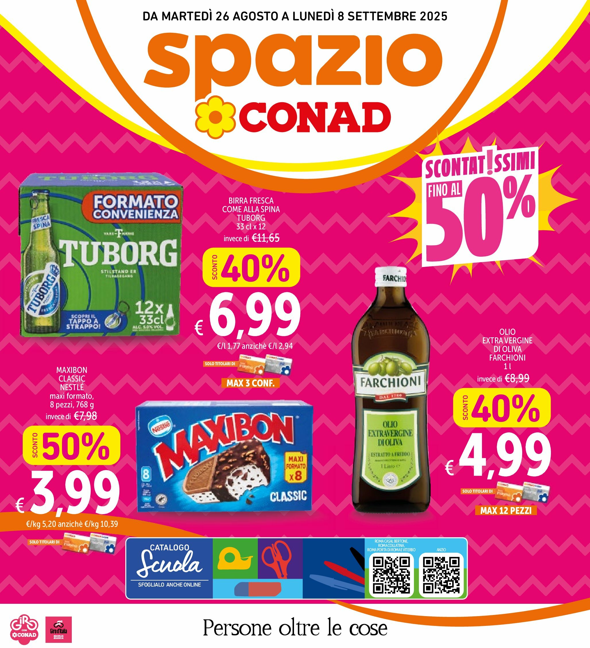 spazio-conad - Volantino Spazio Conad - Roma valido dal 26/08 al 08/09