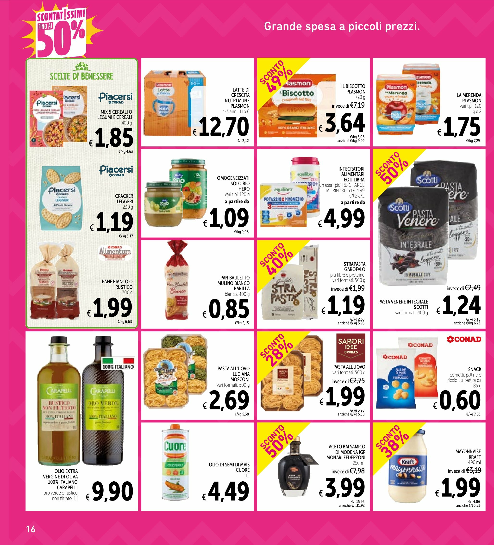 spazio-conad - Volantino Spazio Conad - Roma valido dal 26/08 al 08/09 - page: 16